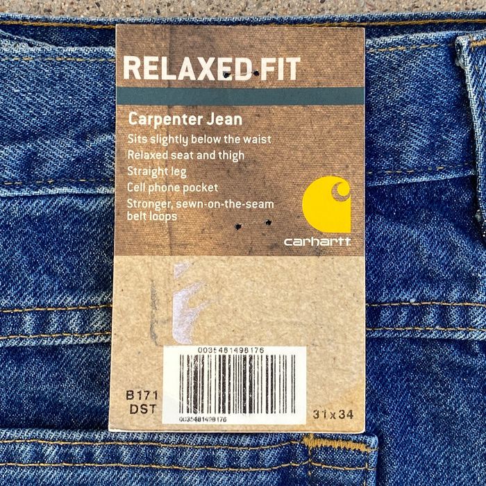 Carhartt on sale b171 jeans