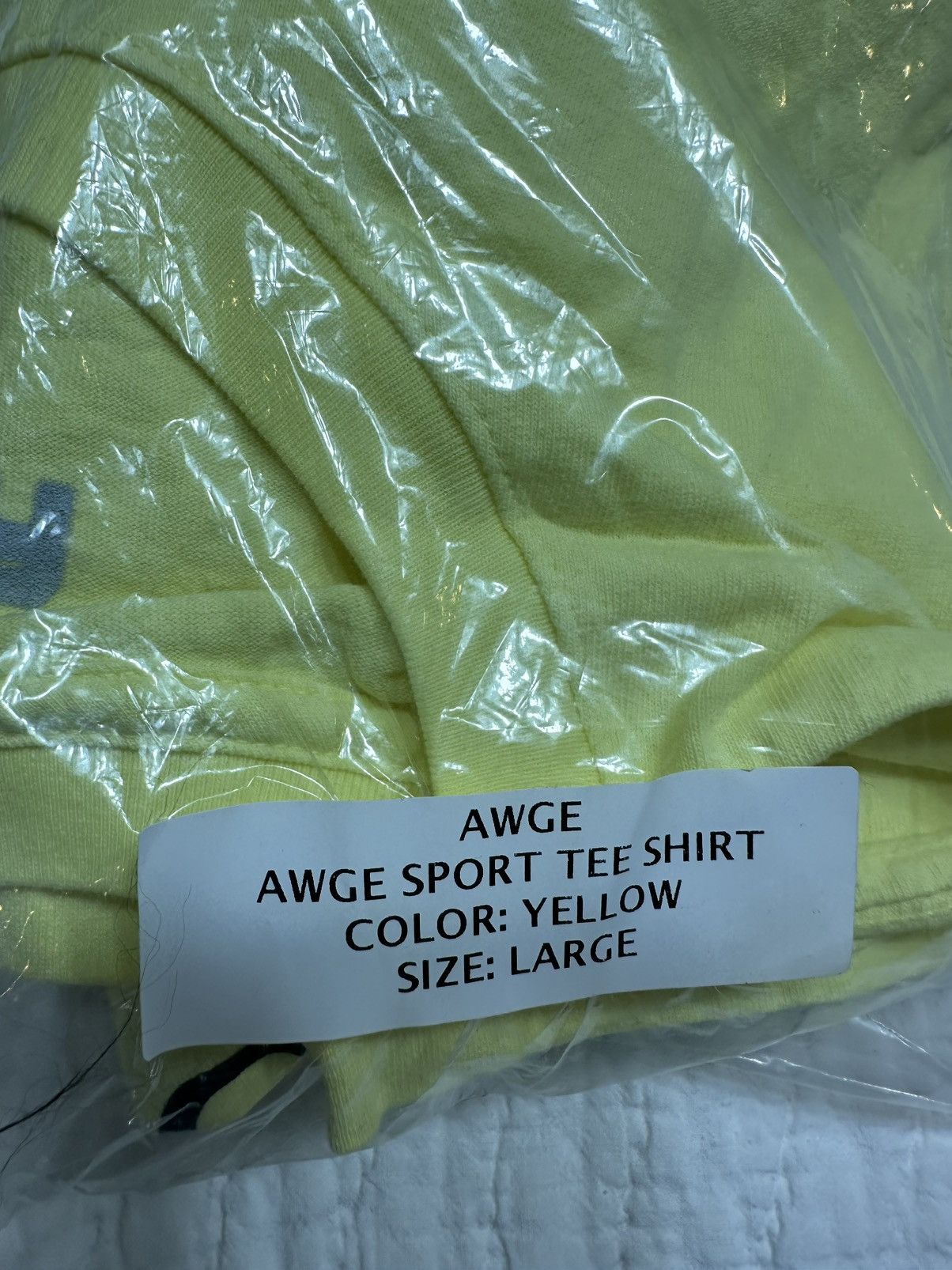 A$AP Rocky × AWGE AWGE SPORT TEE/ VERY LIMITED SIZE LARGE Size US L / EU 52-54 / 3 - 4 Thumbnail