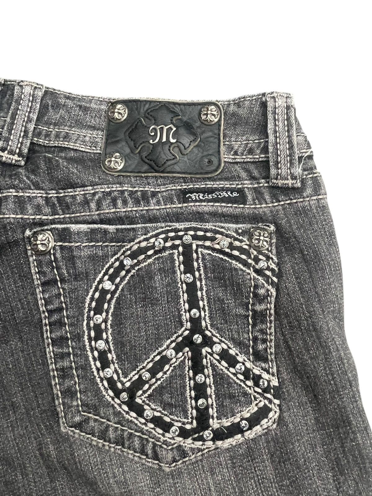 Designer × Miss Me Miss Me Skinny Distresed Denim Size 30" / US 8 / IT 44 - 12 Thumbnail