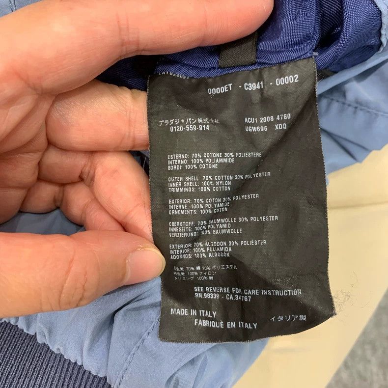 Prada Prada Double-sided dark blue jacket 2502-Nextarrow Size US M / EU 48-50 / 2 - 7 Thumbnail