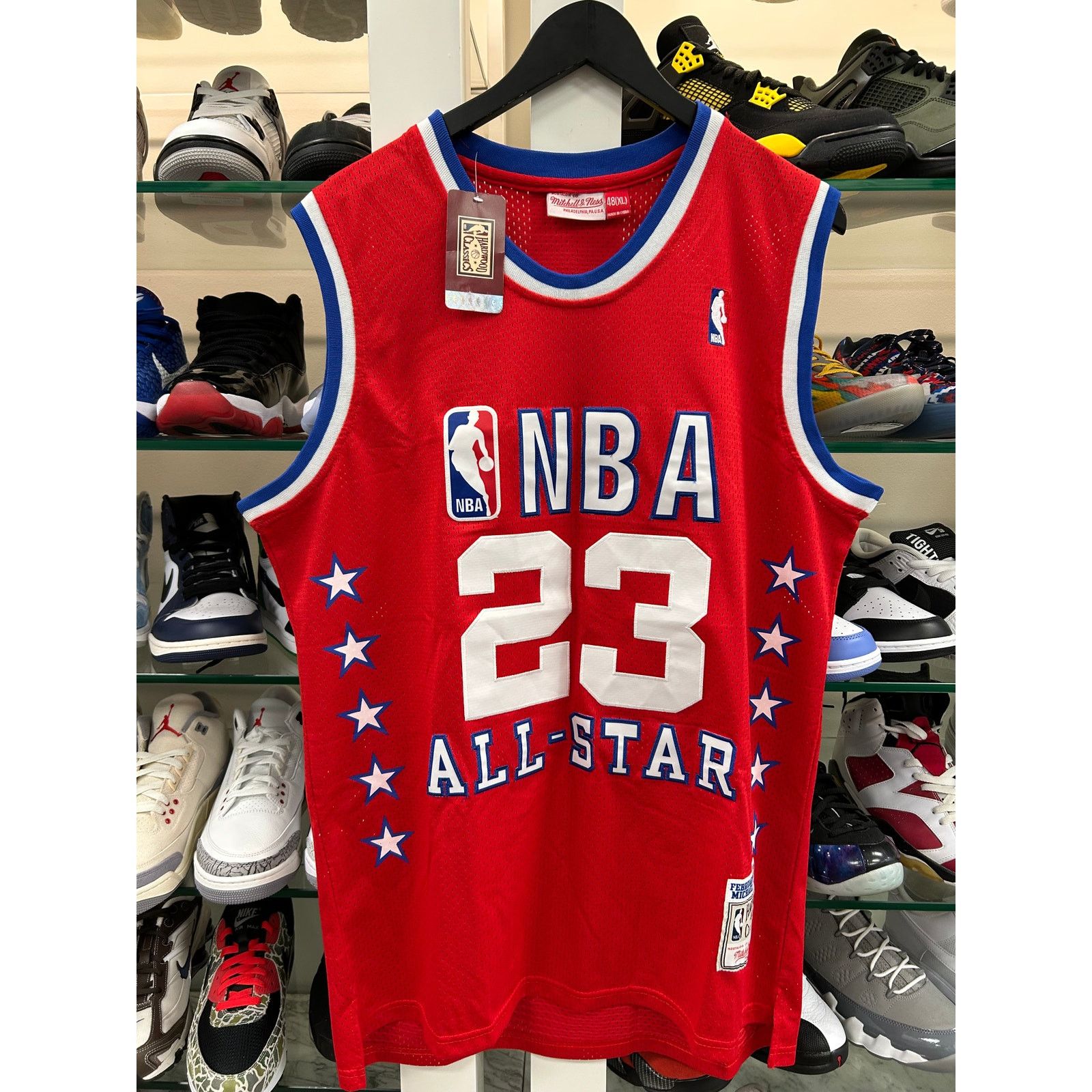 Mitchell & Ness Mitchell & Ness Jordan 1989 NBA All-Star Hardwood jersey XL Size US XL / EU 56 / 4 - 1 Thumbnail