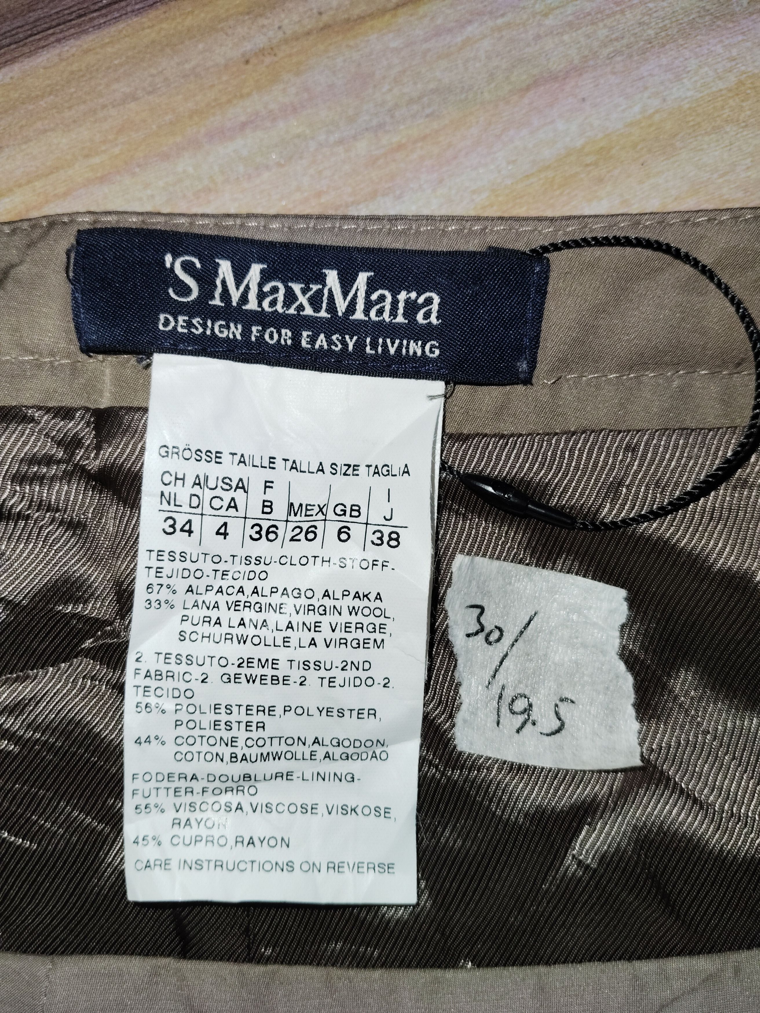 Max Mara MAX MARA Fur Alpaca Mini Skirt Size 30" / US 8 / IT 44 - 5 Thumbnail