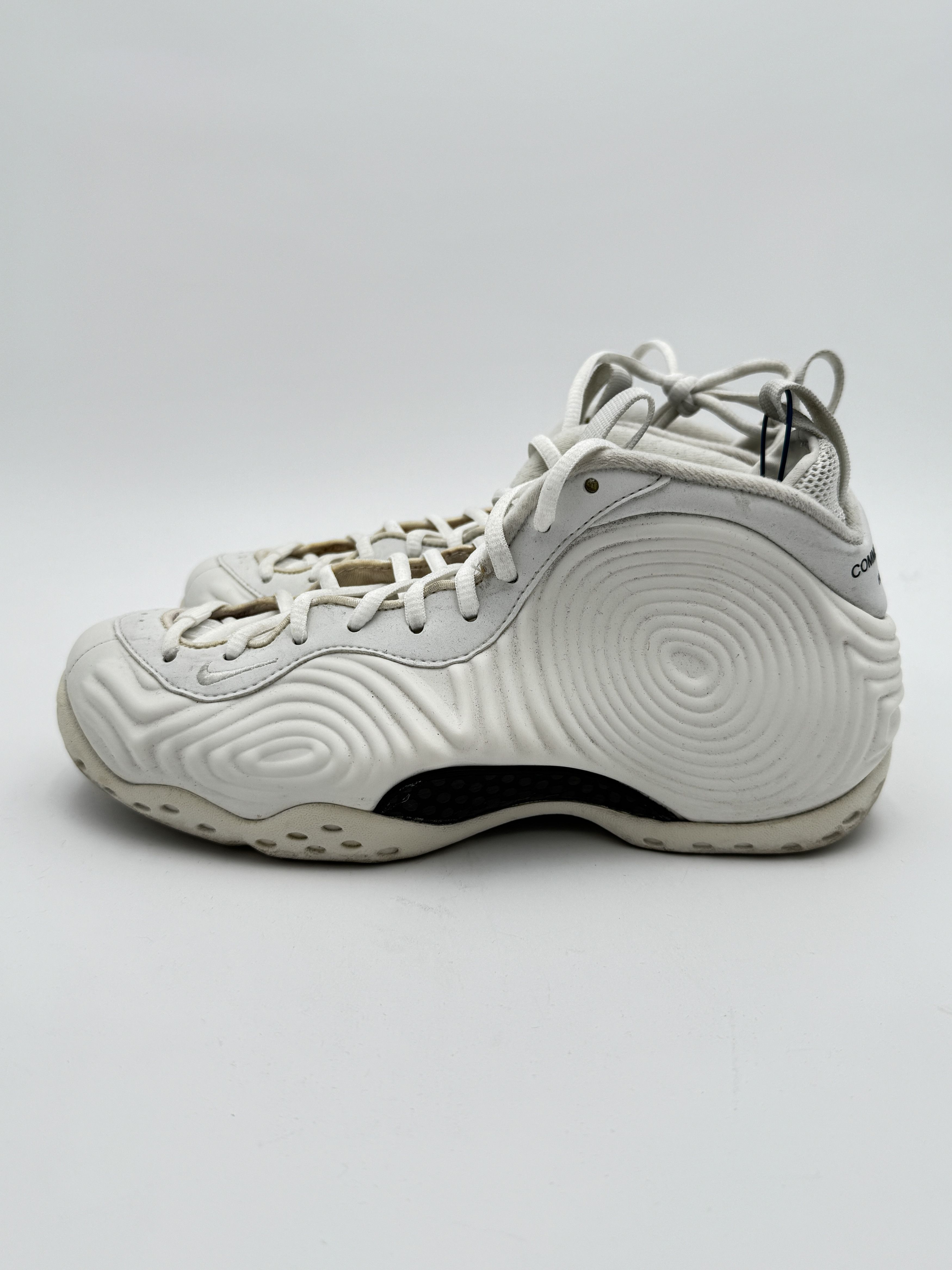 Comme des Garcons × Nike CDG Nike Air Foamposite One SP White Size US 7 / EU 40 - 4 Thumbnail