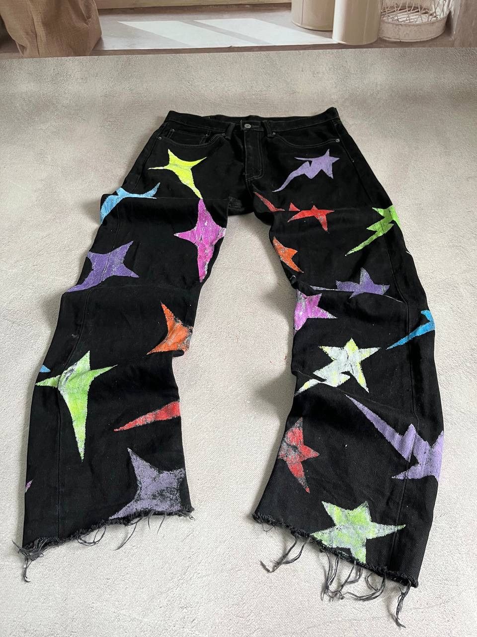 Japanese Brand × Levi's Levis distressed denim custom vintage faded pants Size US 34 / EU 50 - 2 Thumbnail