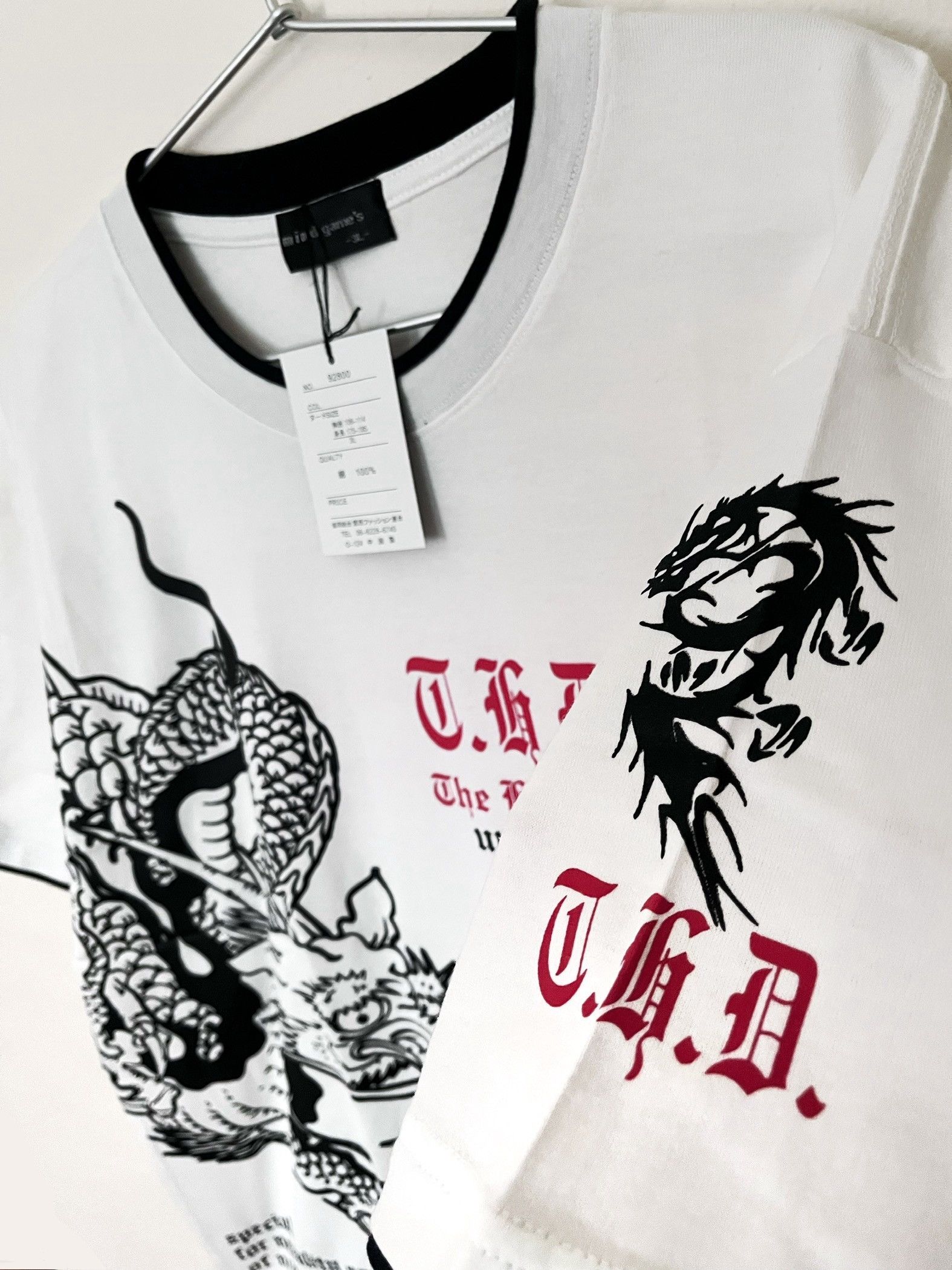 Japanese Brand 'Holy Dragon' Japanese Brand Tee Size US XL / EU 56 / 4 - 3 Thumbnail