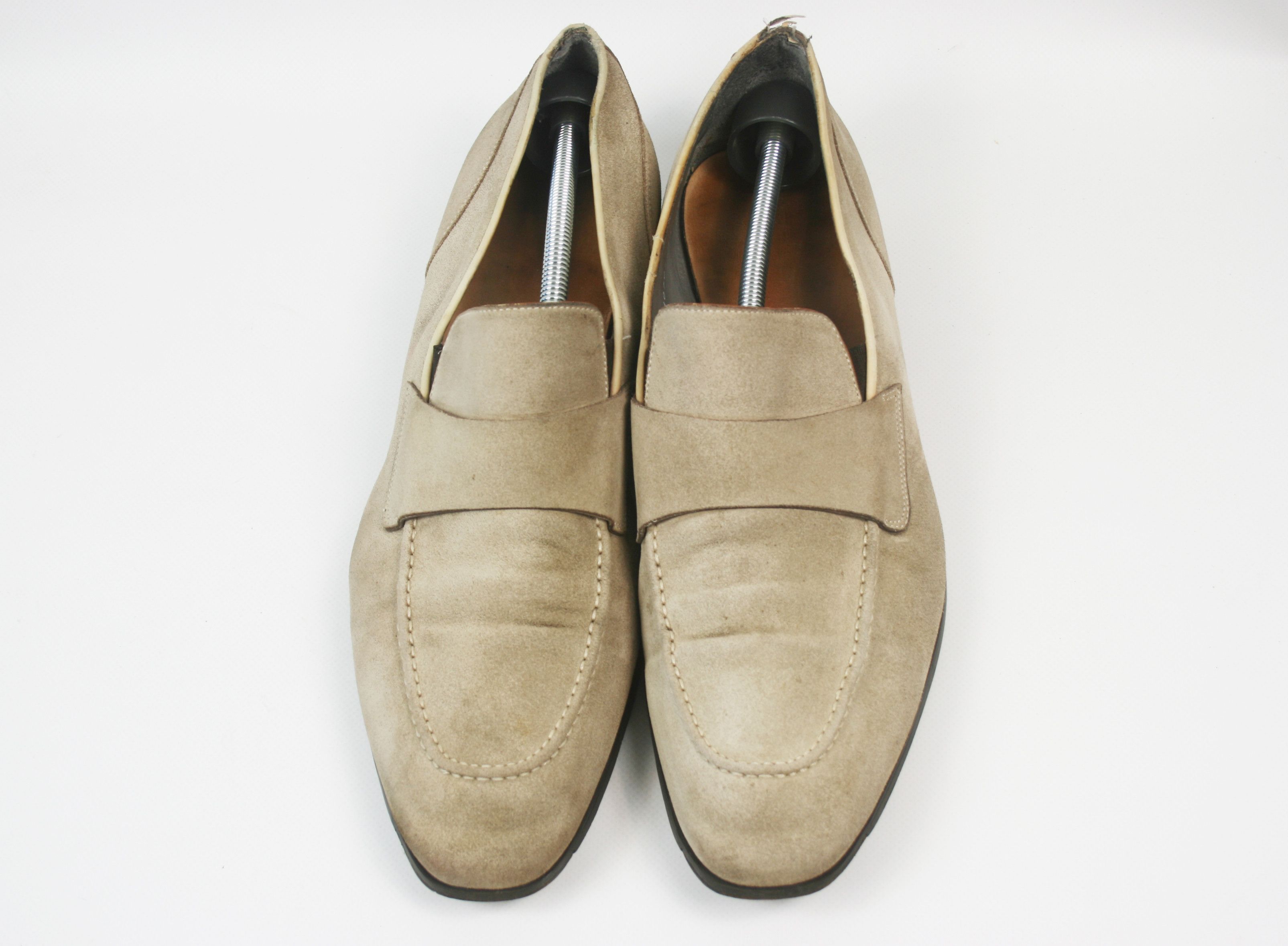 Santoni Carlo Suede Loafers Size US 11 / EU 44 - 5 Thumbnail
