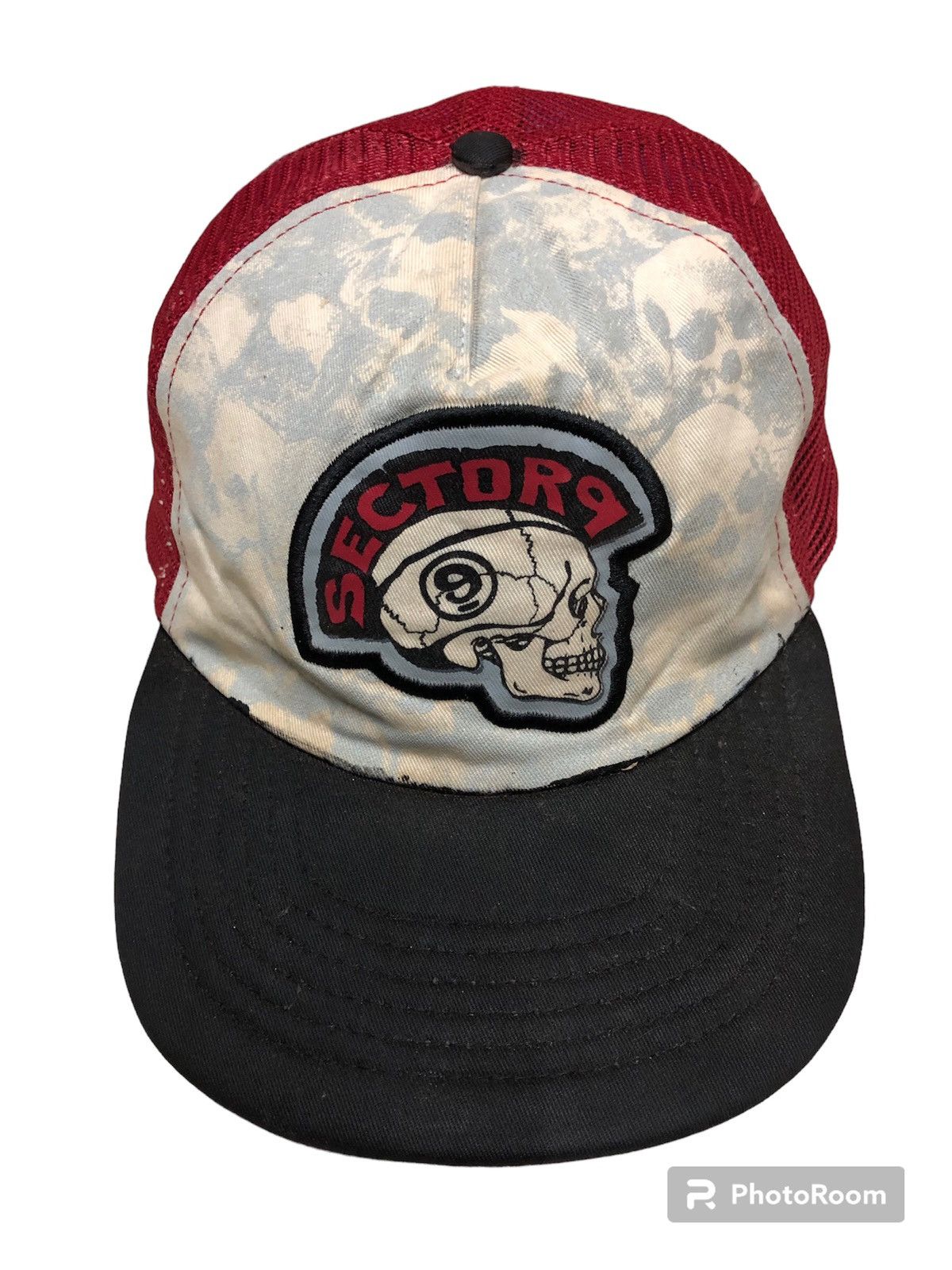 Vintage Sector 9 Skateboard Mesh Cap
