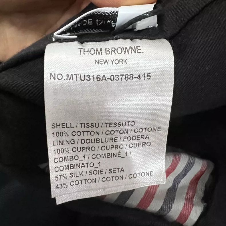 Thom Browne Thom Browne size2 Four stripe design casual pants Size US 26 / EU 42 - 4 Thumbnail