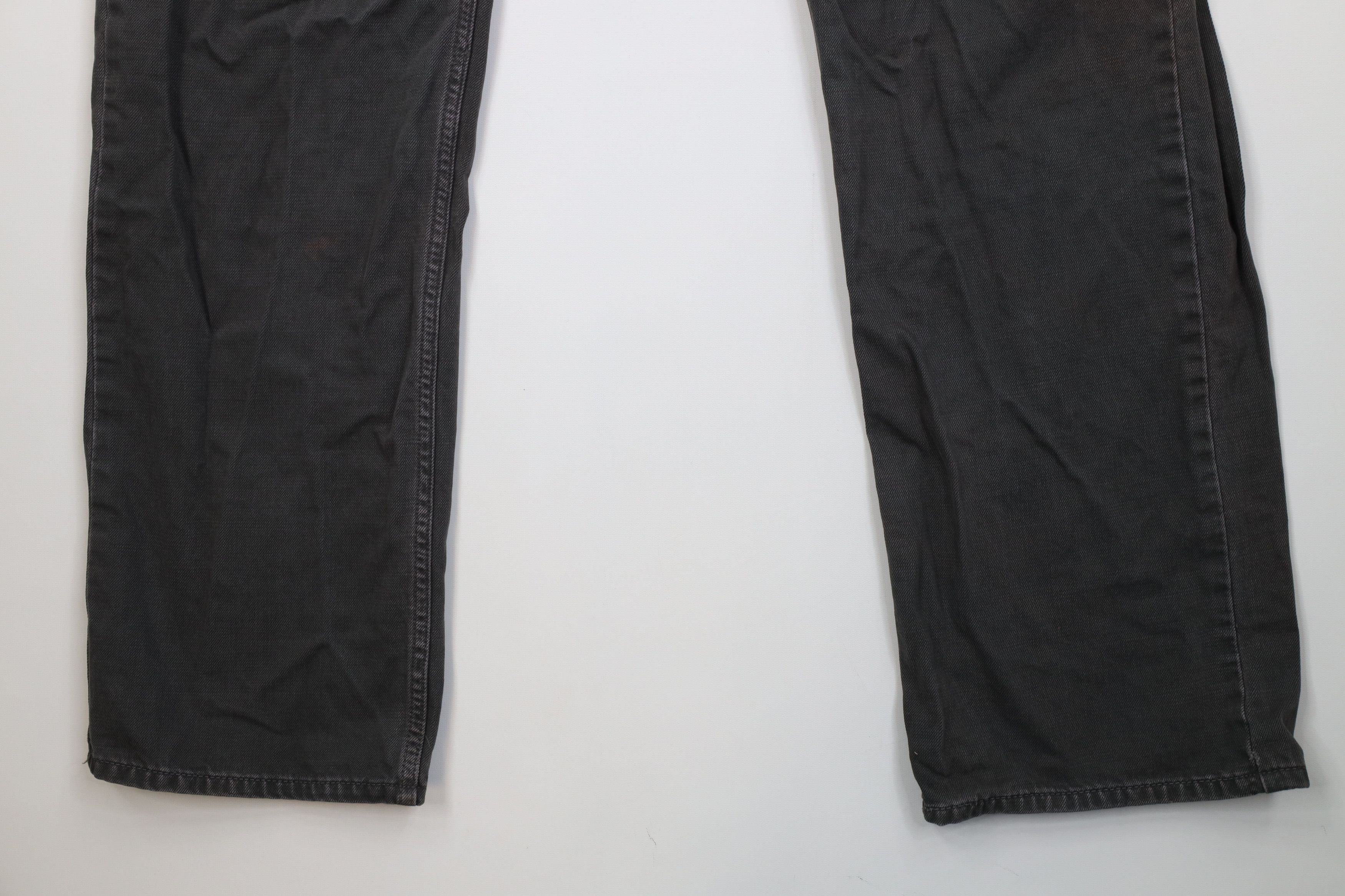 Levi's Vintage Y2K Levis 505 Regular Straight Leg Denim Jeans Gray Size US 40 / EU 56 - 4 Thumbnail