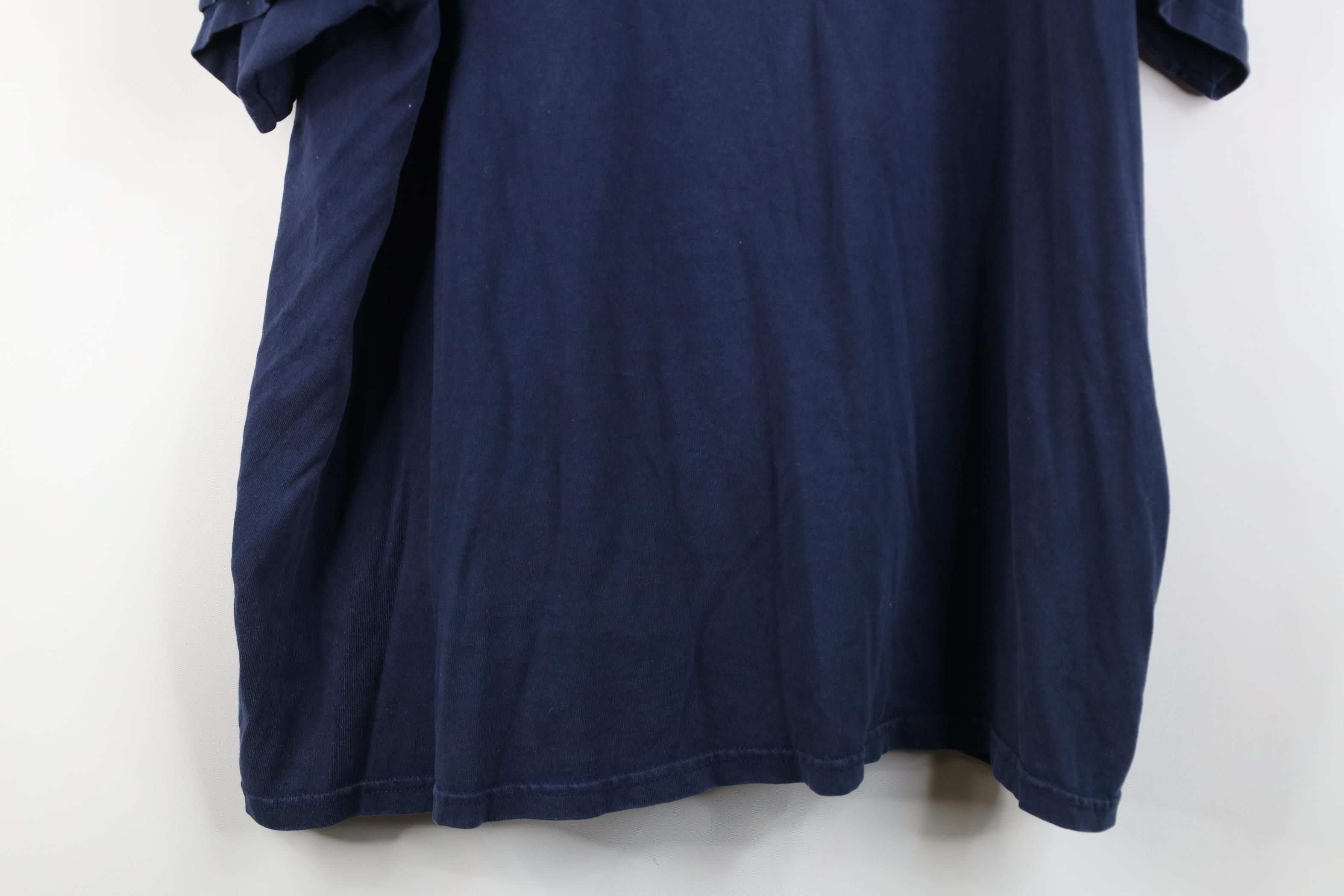 Nike Vintage Y2K Nike Scott Mini Swoosh Short Sleeve T-Shirt Blue Size US XL / EU 56 / 4 - 3 Thumbnail