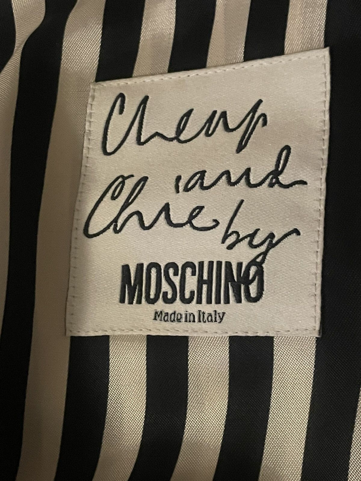 Moschino Moschino “Cheap and Chic” Mickey Mouse Wool Vest Size 40R - 9 Thumbnail