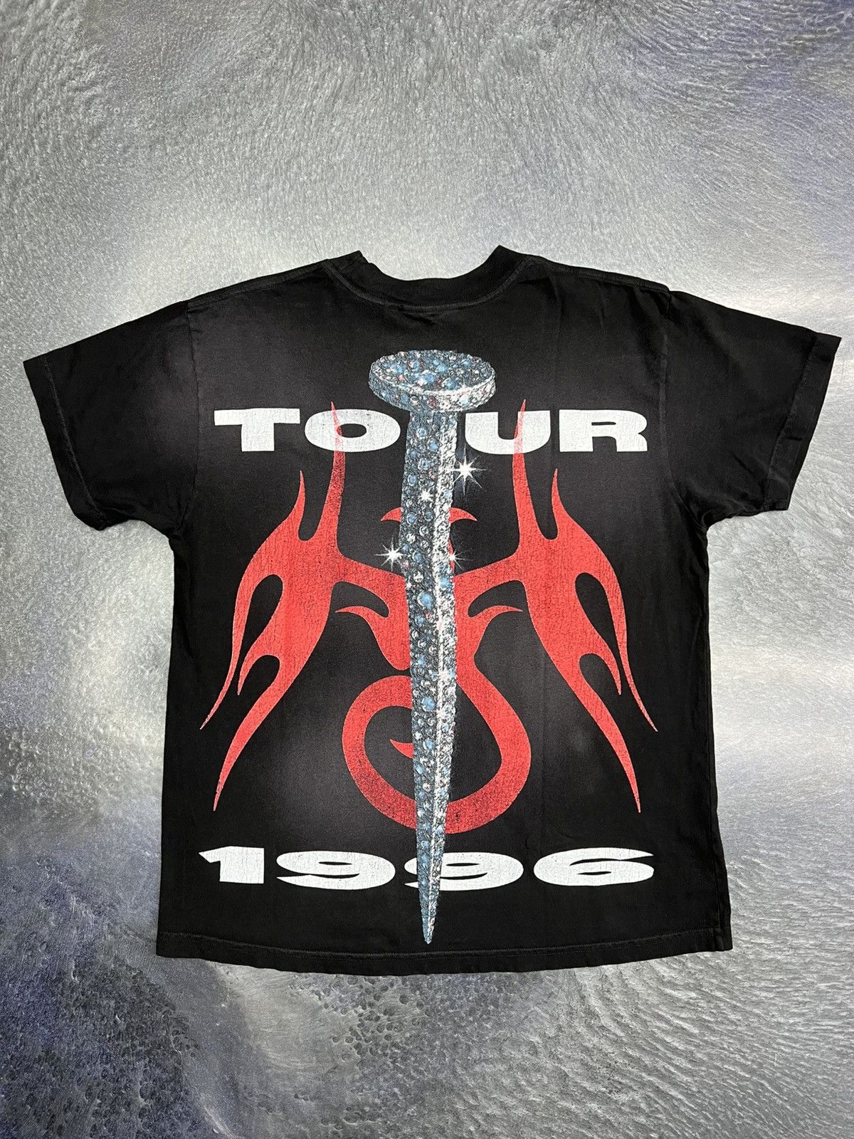 HELLSTAR Hellstar Nailed Tour 96 T-Shirt Size US S / EU 44-46 / 1 - 8 Thumbnail