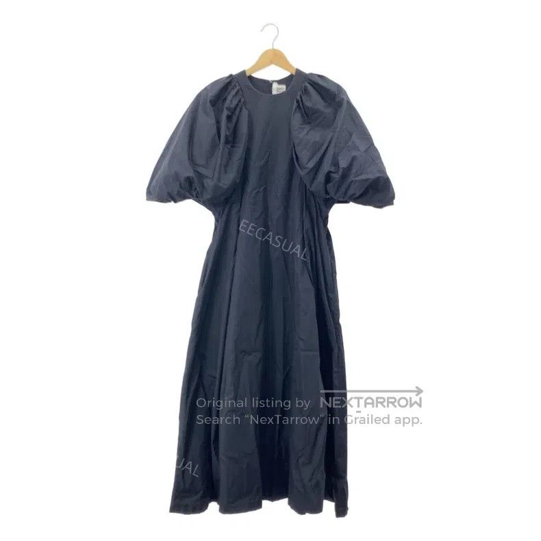 Comme des Garcons Comme Des Garcons Black puffed shoulder cotton dress Size S / US 4 / IT 40 - 1 Thumbnail