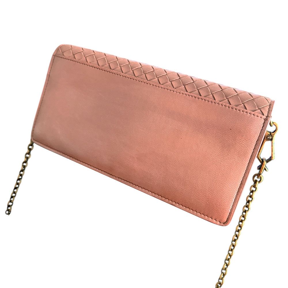 Bottega Veneta Bottega Veneta Women's Pink Wallet-purses Size ONE SIZE - 2 Thumbnail
