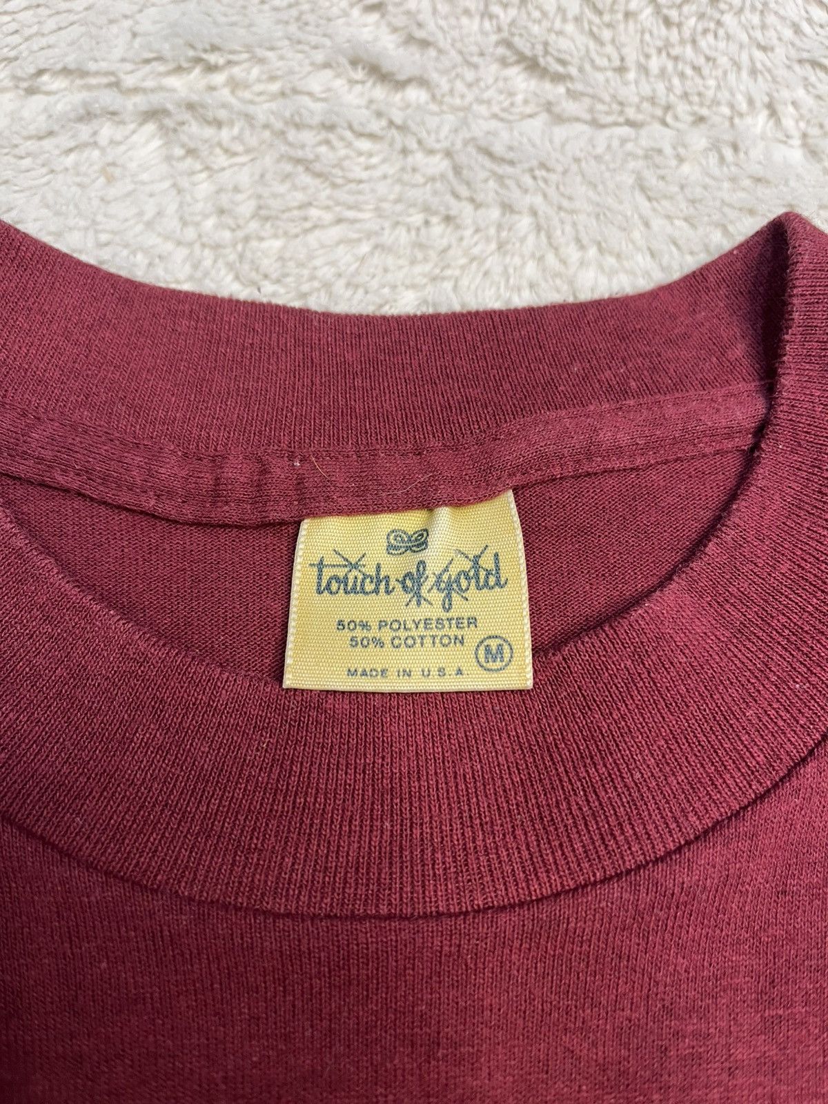 NCAA Vintage 80s Touch Of Gold NCAA Texas A&M Aggies T Shirt Vtg Size US M / EU 48-50 / 2 - 6 Thumbnail