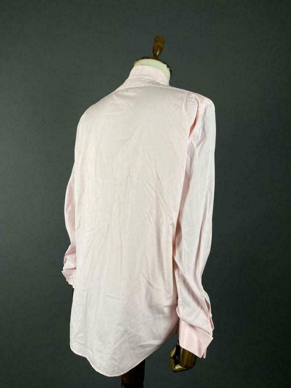 Ralph Lauren Black Label Men Ralph Lauren Black Label Pink Cuff Dress Shirt Size 16.5 Size US M / EU 48-50 / 2 - 5 Thumbnail