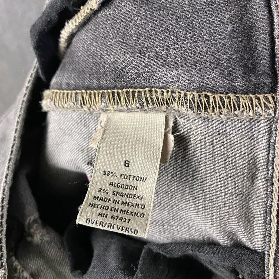 Polo Ralph Lauren Polo Ralph Lauren Jeans Women's 6 Charcoal Wash Denim Flared Size 28" / US 6 / IT 42 - 8 Thumbnail