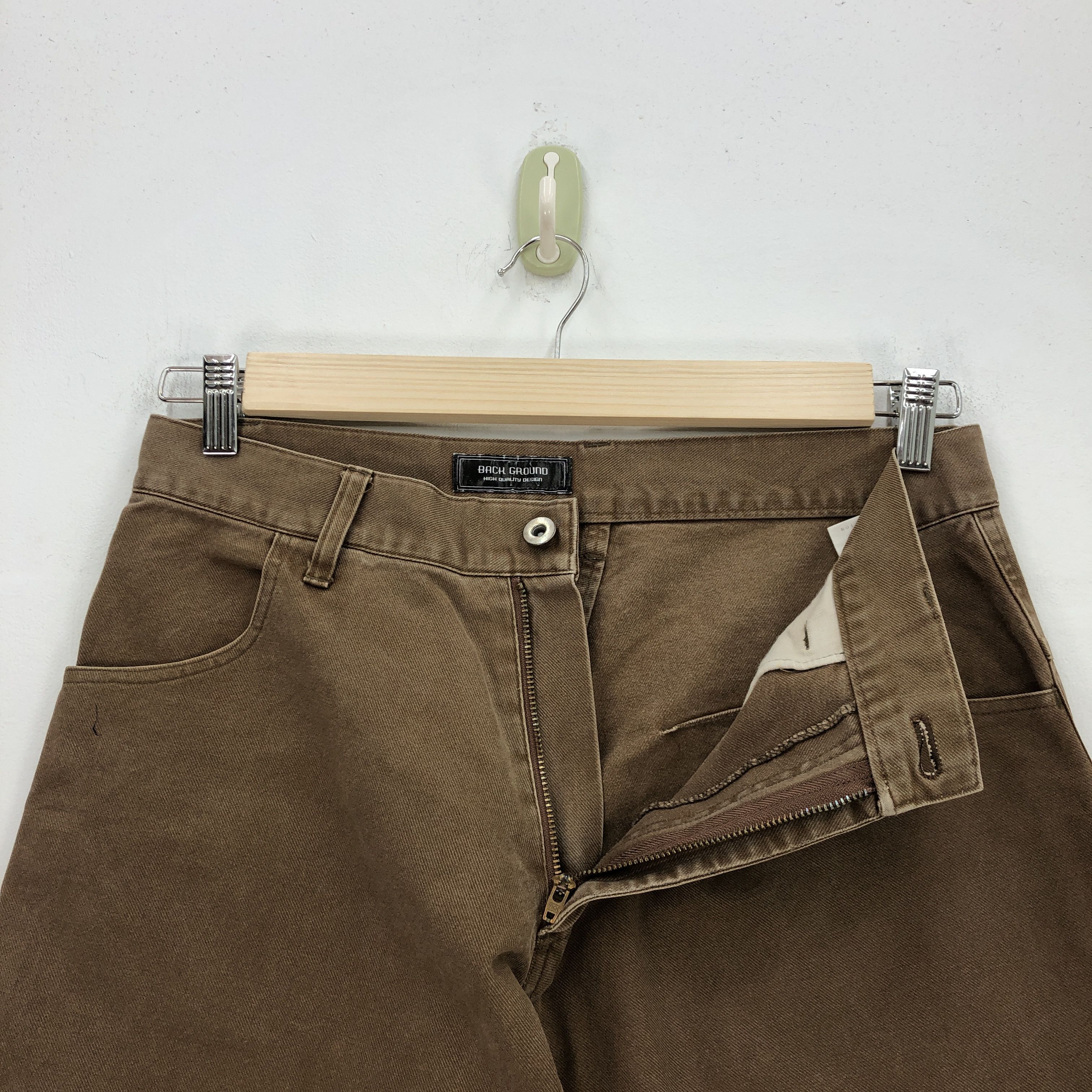Japanese Brand Japanese Jeans Japanese Designer Denim Back Ground Pants Size US 30 / EU 46 - 6 Thumbnail