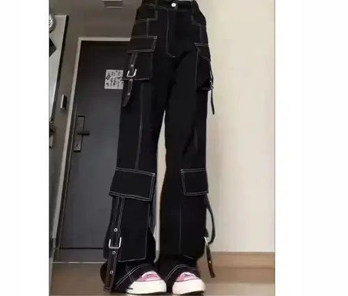 Other Baggy Cargo Techwear Hippie Pants Size US 31 - 1 Thumbnail