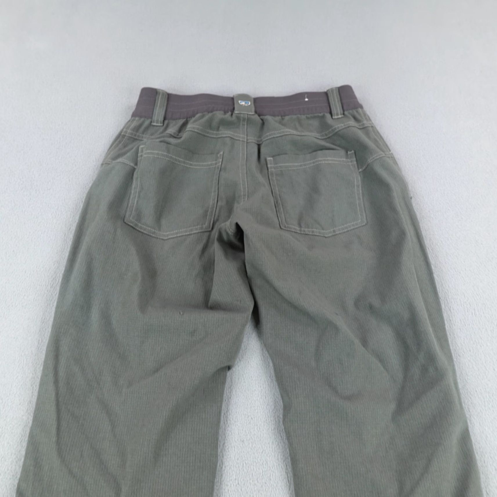 Vintage Kuhl Pants Adult 2 Gray Bootcut Chino Polyester Spandex Breathable Lightweight Pockets Womens Size 26" / US 2 / IT 38 - 7 Thumbnail