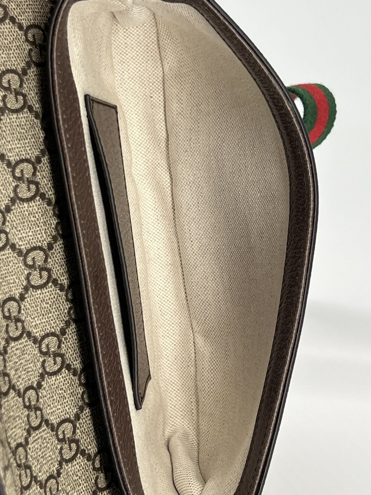 Gucci Gucci Ophidia Mini GG Supreme Canvas Shoulder Bag Size ONE SIZE - 10 Thumbnail