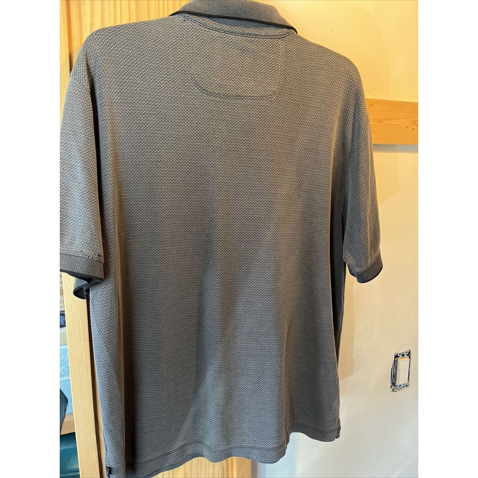 Tommy Bahama Tommy Bahama Men’s Large Gray Modal Blend button Polo Shirt Size US L / EU 52-54 / 3 - 14 Thumbnail
