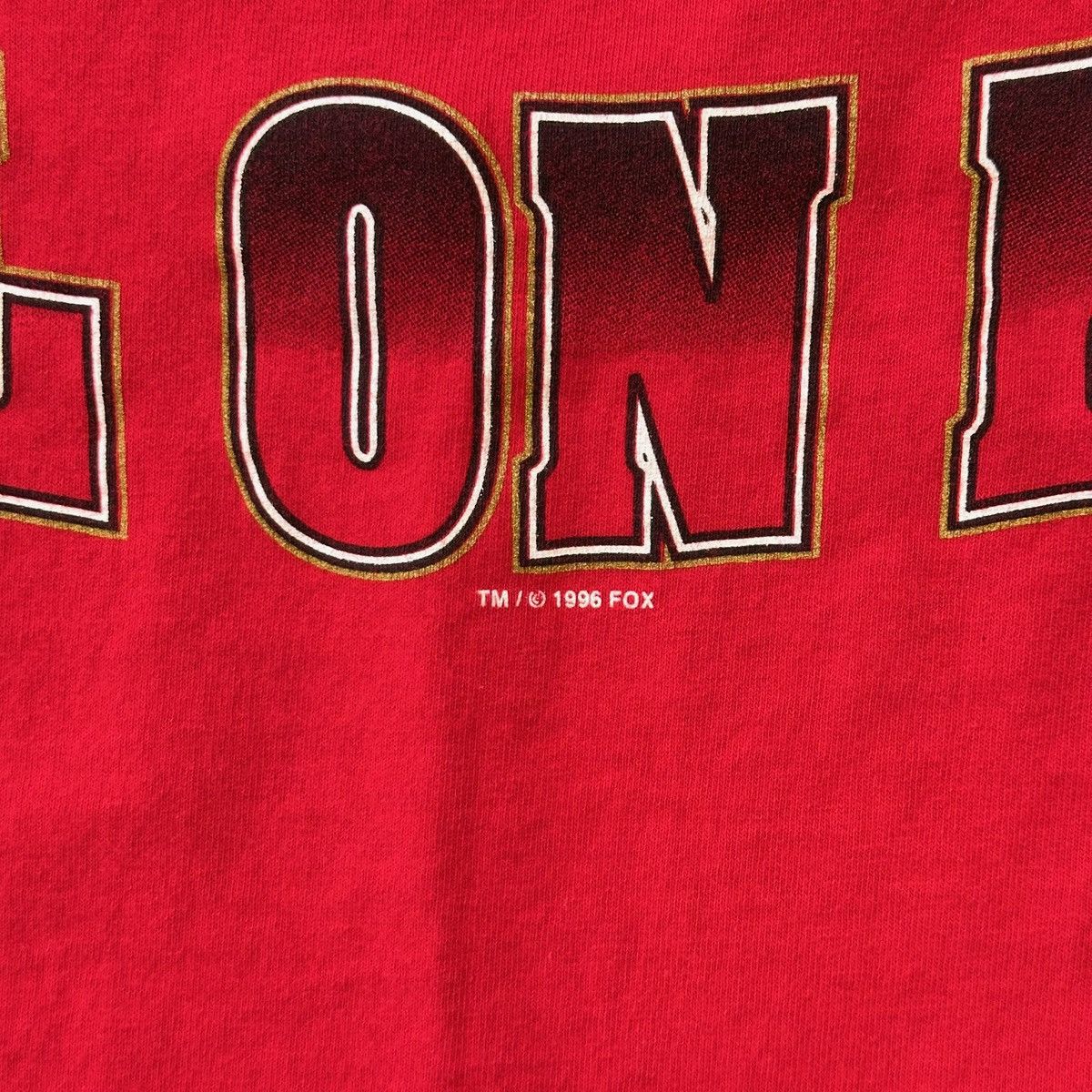 Vintage 1996 Vintage NFL San Francisco 49ers On Fox Tee Size US XL / EU 56 / 4 - 3 Thumbnail