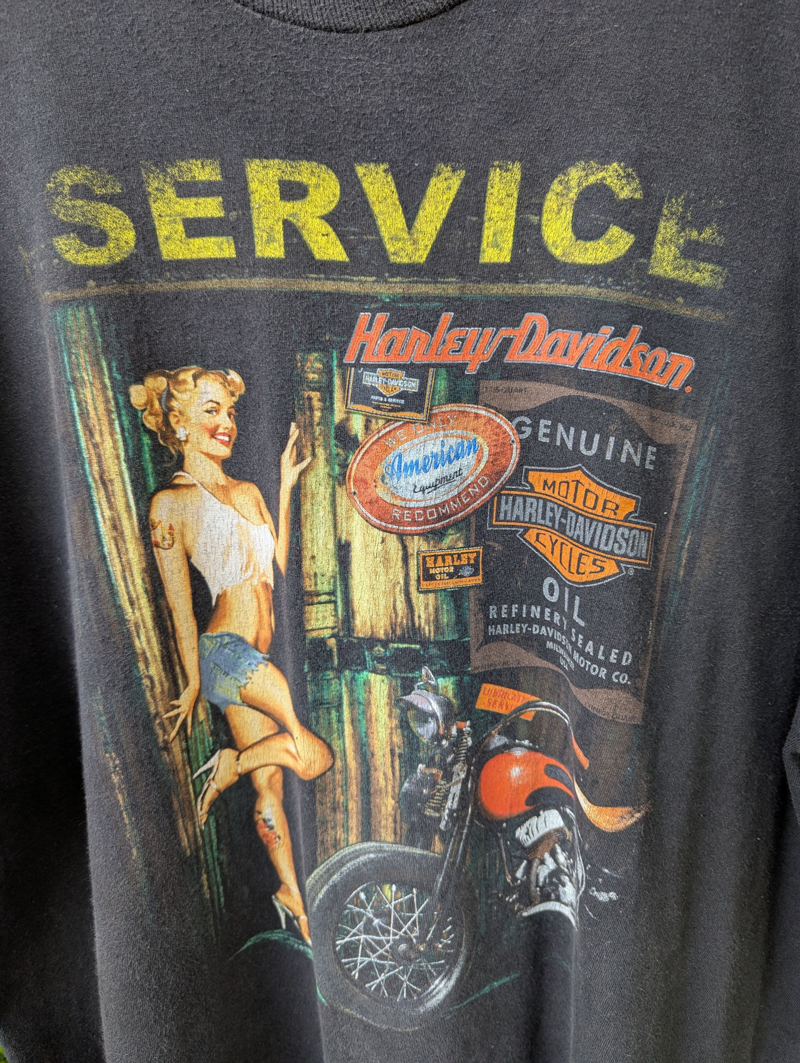 Harley Davidson 🔥FREE SHIPPING🔥 Harley Davidson Motorcycle Nevada Tshirt Size US XXL / EU 58 / 5 - 2 Thumbnail