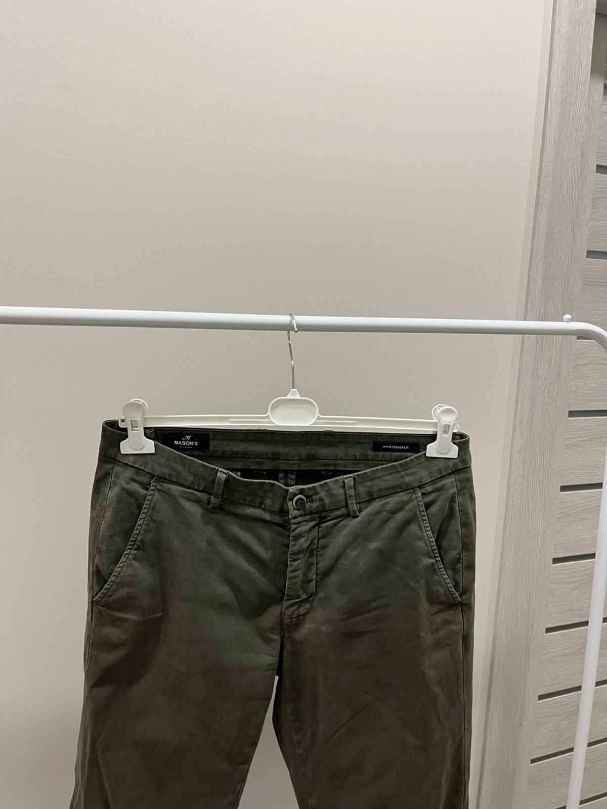Mason's Mason's Eisenhower Slim Chinos Check Limited Ed. Size 52 W34 Size US 34 / EU 50 - 2 Thumbnail