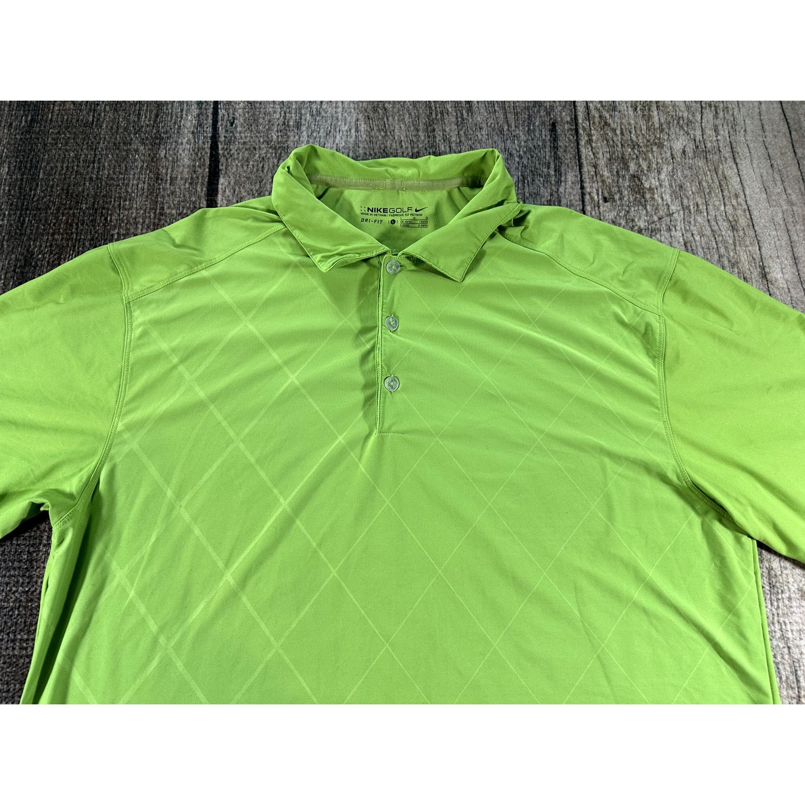 Nike Nike Golf Standard Dri Fit Green Diamond Polo Shirt Mens Lg Size US L / EU 52-54 / 3 - 2 Thumbnail