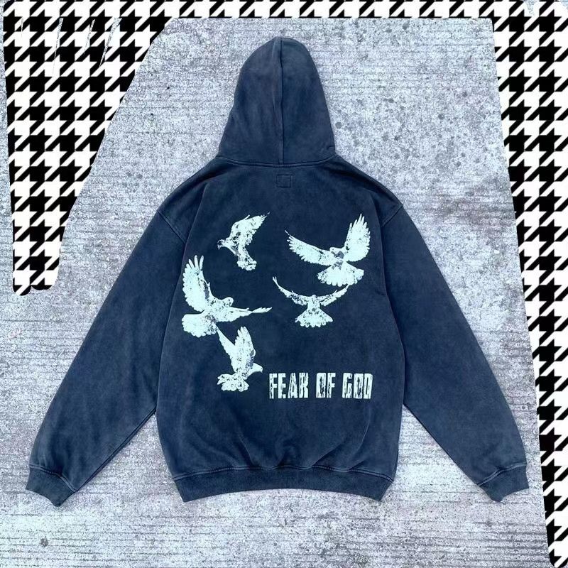 Vintage Streetwear Oversized Printed Hoodie Size US M / EU 48-50 / 2 - 1 Thumbnail
