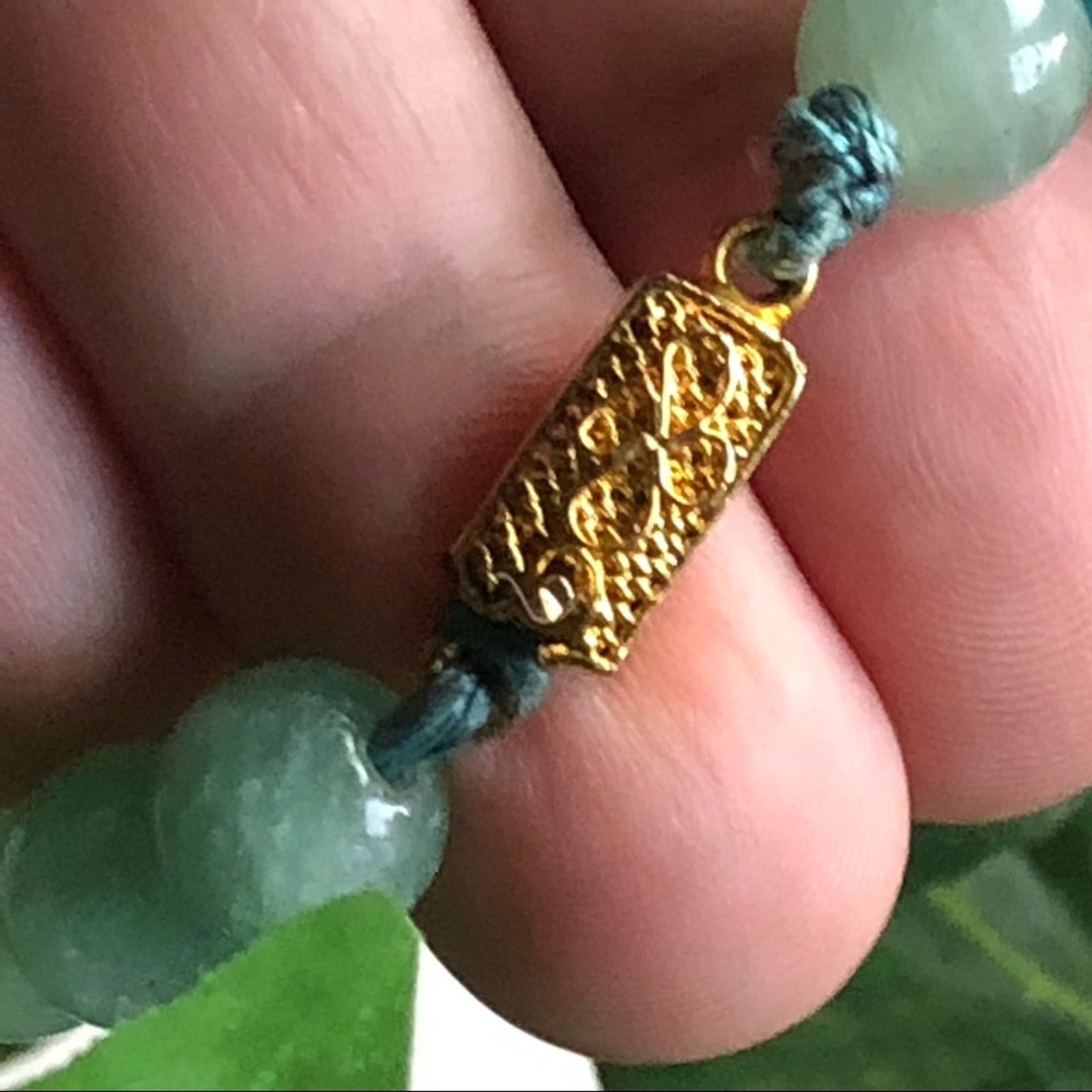 Jewelry Vintage hand crafted green aventurine necklace Size ONE SIZE - 7 Thumbnail
