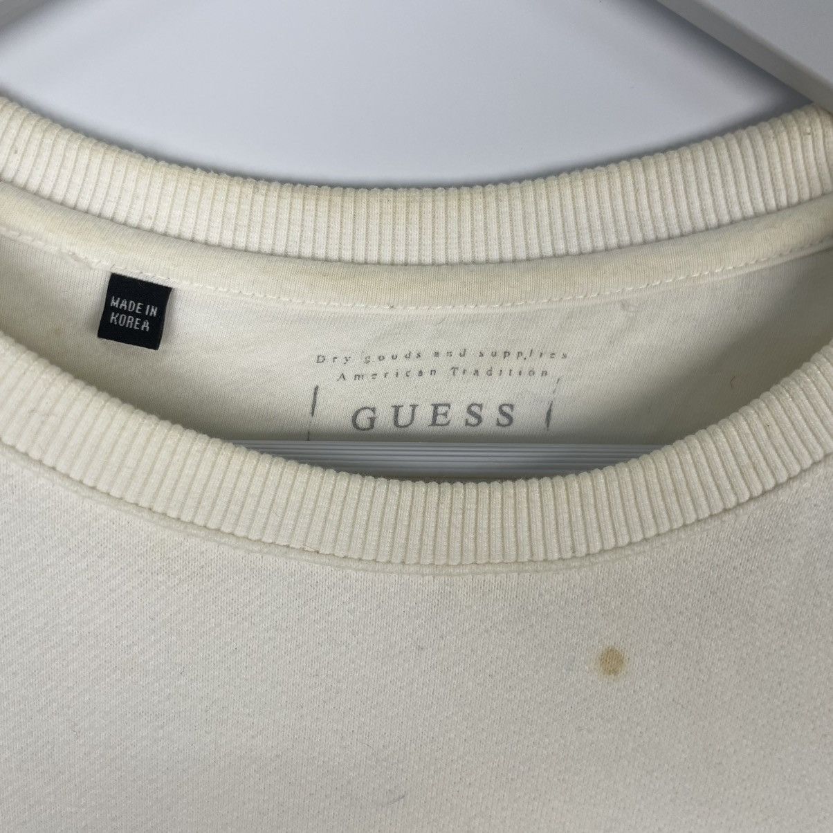 Designer × Vintage vintage Hoodie/sweater Guess USA washed jeans Size US M / EU 48-50 / 2 - 7 Thumbnail