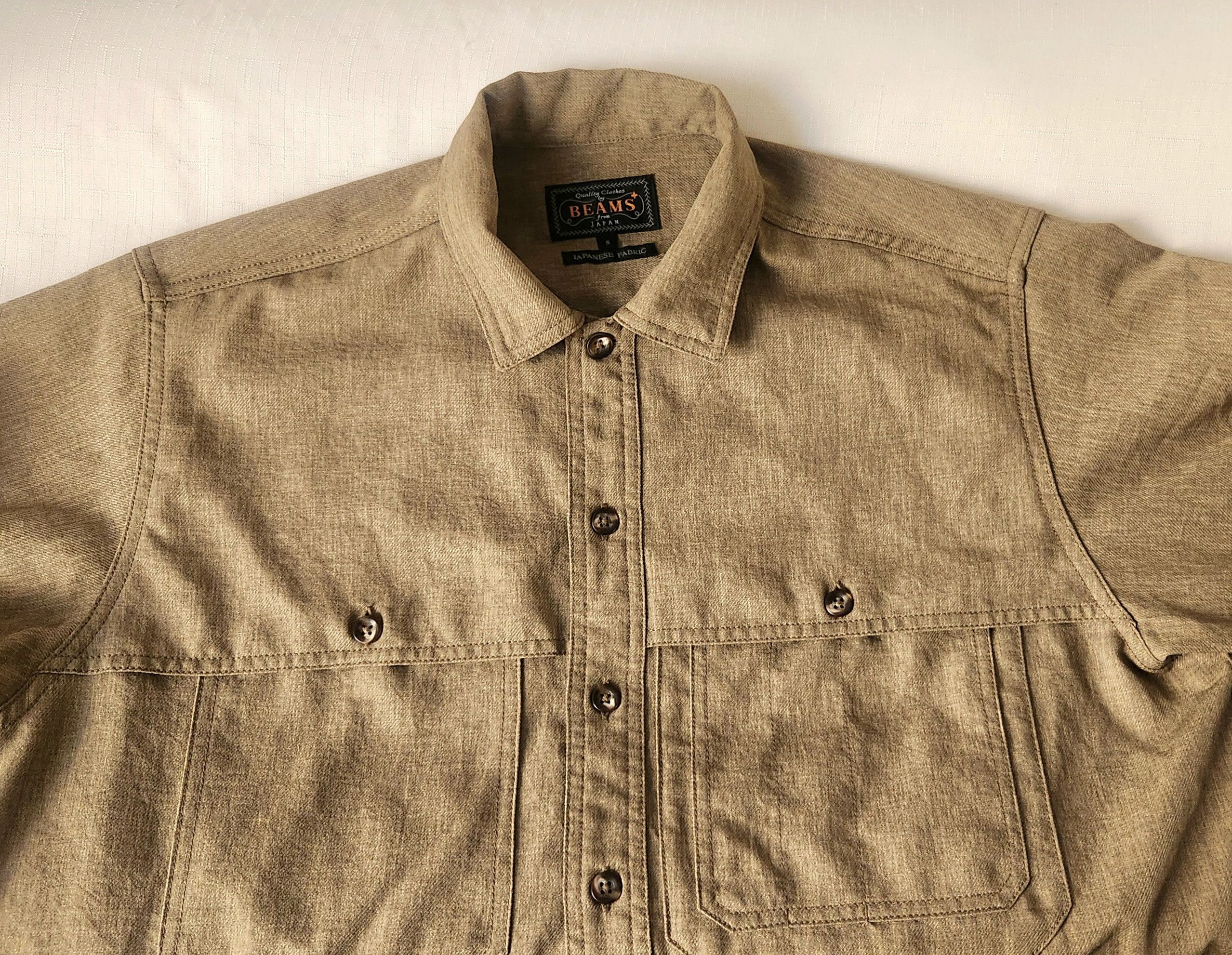 Beams Japan BEAMS from Japan Adventure SZ Small Shirt Vintage Style Size US S / EU 44-46 / 1 - 4 Thumbnail