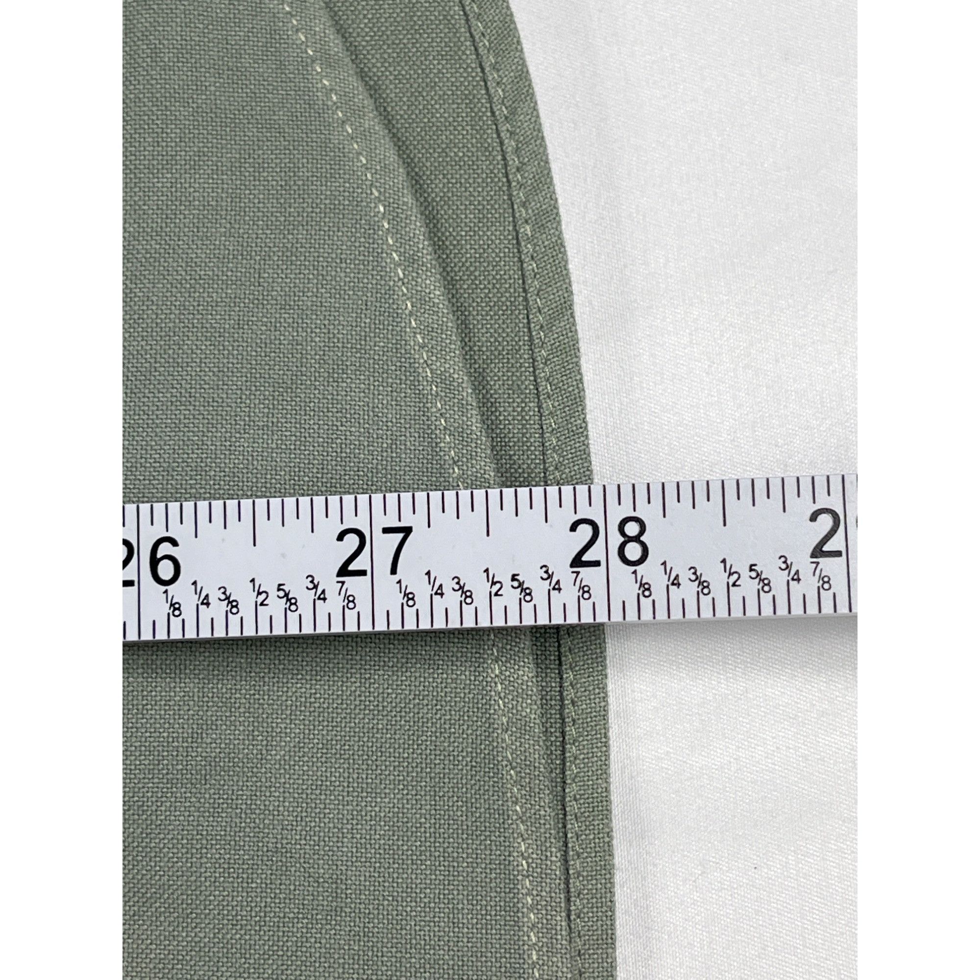 J.Crew J.Crew SKU 7702 Mens Green Slim Untucked Garment Shirt Size Size US L / EU 52-54 / 3 - 9 Thumbnail