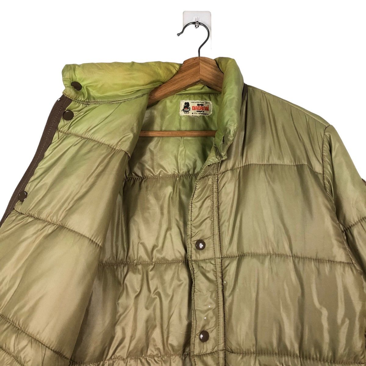DuPont 🔥90’s Vintage Light Puffer Down Jacket Racing Dupont Dacron Size US M / EU 48-50 / 2 - 9 Thumbnail