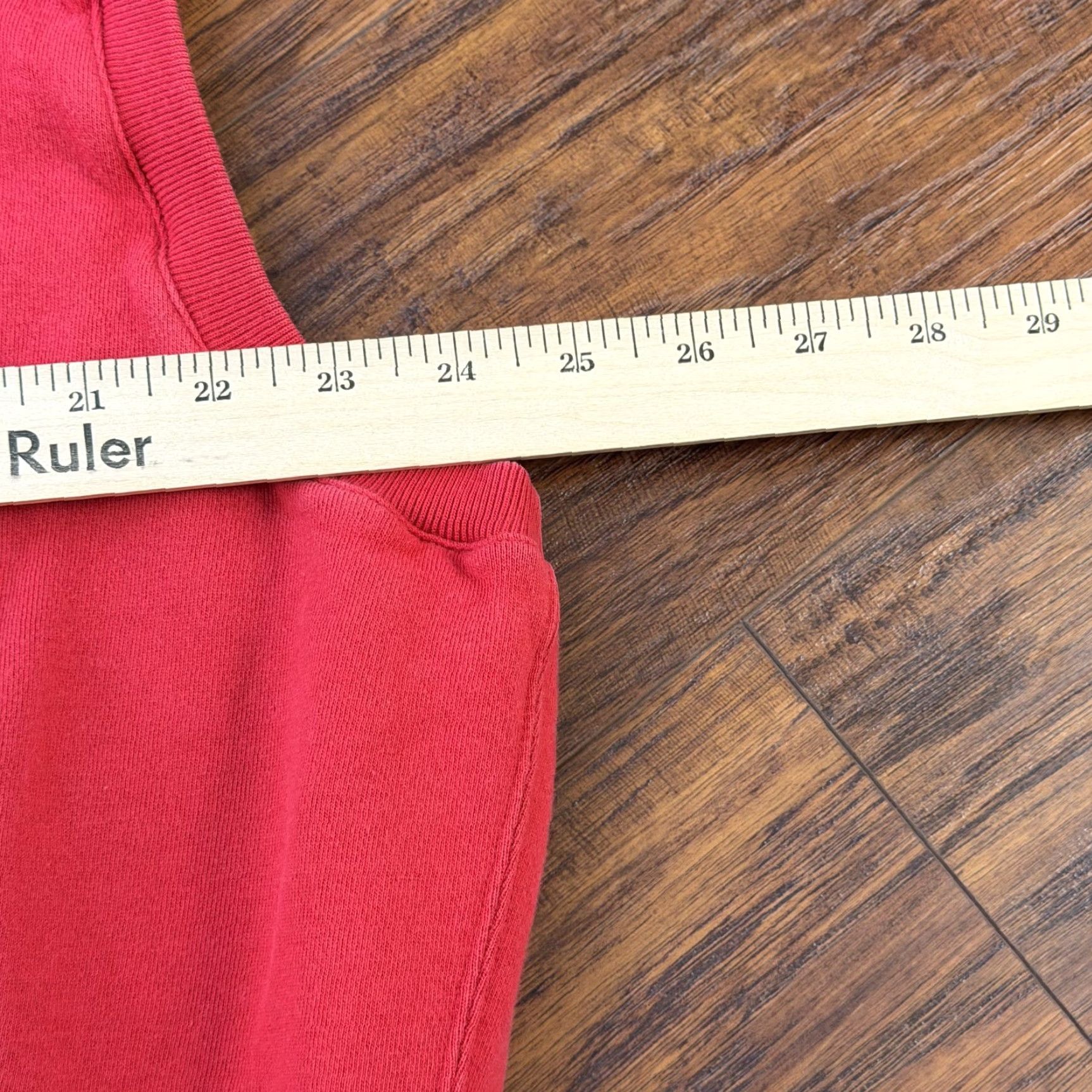 Polo Ralph Lauren VINTAGE Polo Ralph Lauren Vest Sweater Mens L Red Fleece Cotton Acrylic V-Neck Polo Ralph Lauren Vest L Red Size US L / EU 52-54 / 3 - 4 Thumbnail