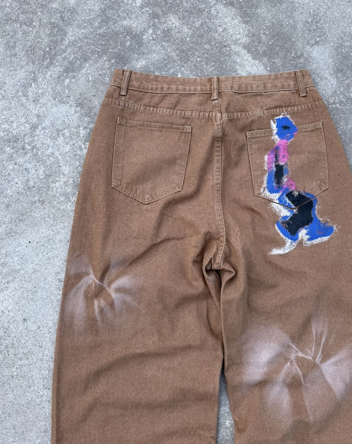 Other Vintage Y2K streetwear swag track avantgarde wide pants Size US 34 / EU 50 - 14 Thumbnail