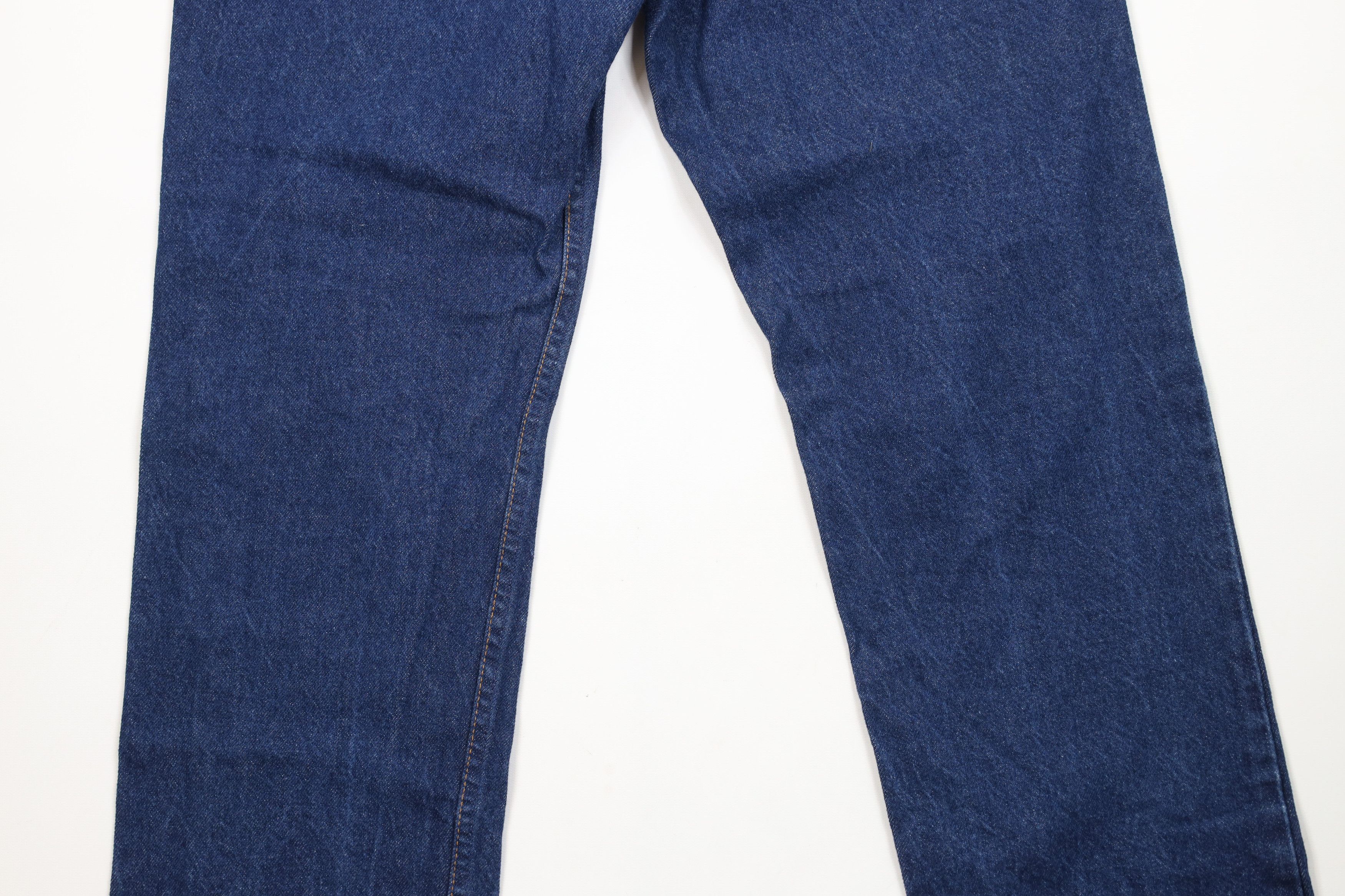 Vintage Vintage 80s Streetwear Leg Denim Jeans Blue Cotton USA Size US 34 / EU 50 - 10 Thumbnail