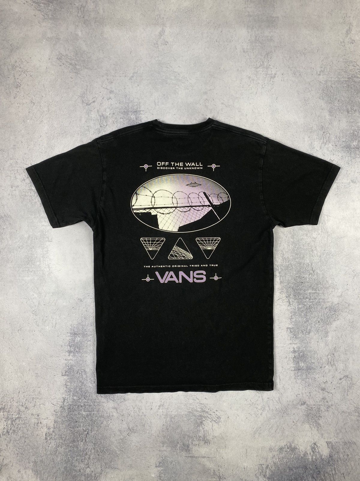 Vans Vans Are 66 SS NLO x Zone 51 MIB Faded Black Tee Size US M / EU 48-50 / 2 - 2 Thumbnail