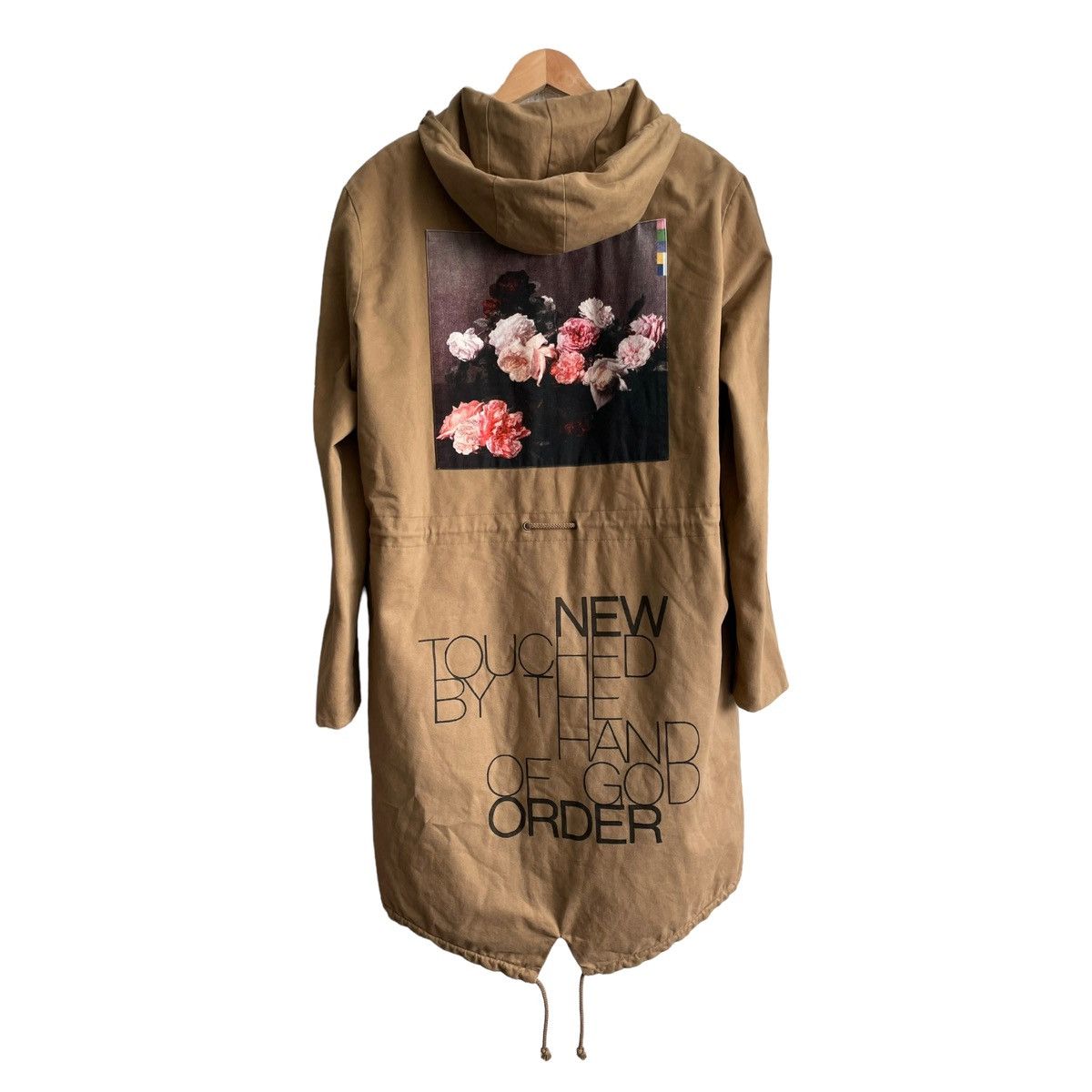 Raf simons archive redux new order parka jacket