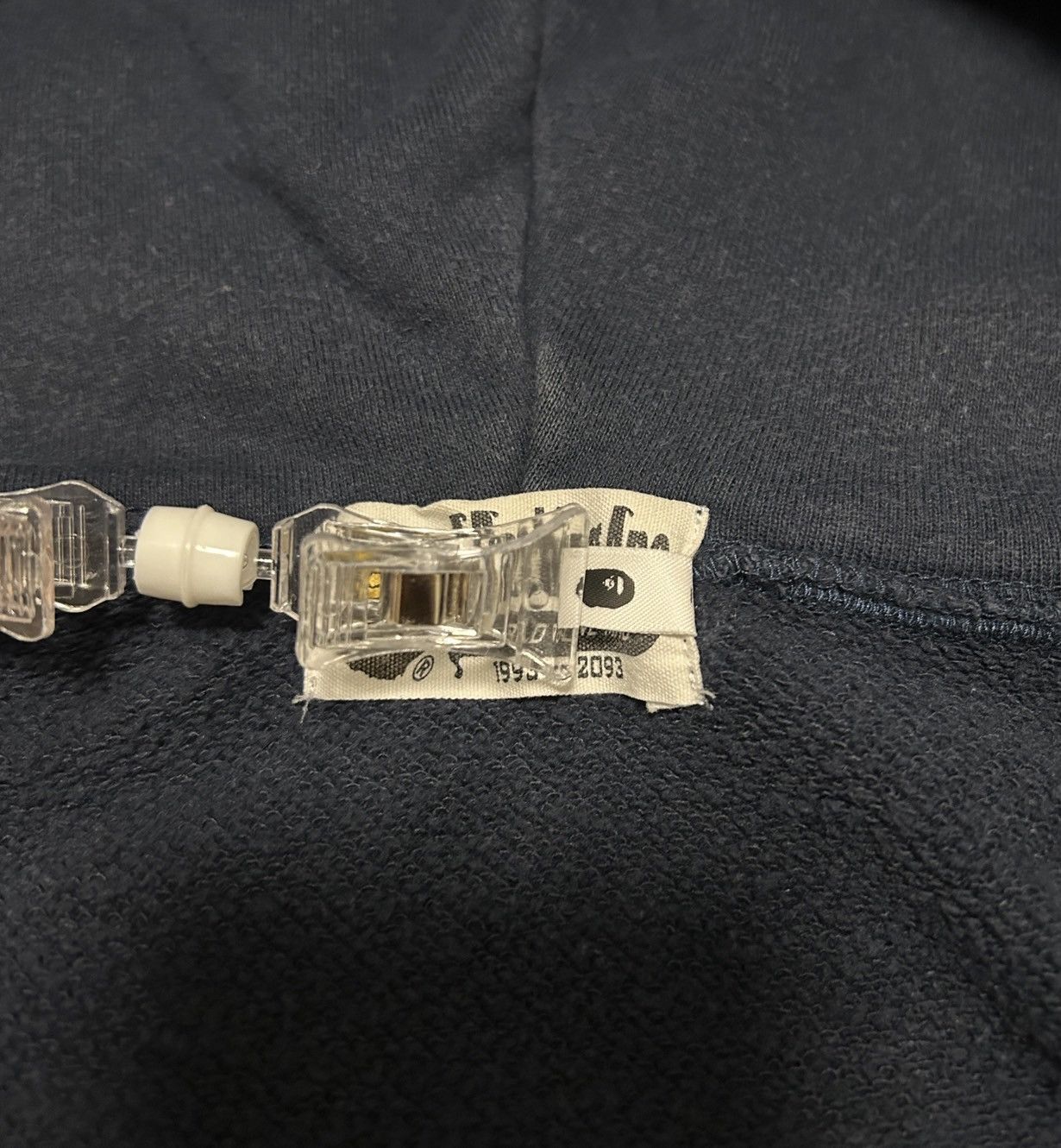Bape Bape Navy Multi Patch Shark Full Zip Hoodie Size US L / EU 52-54 / 3 - 7 Thumbnail