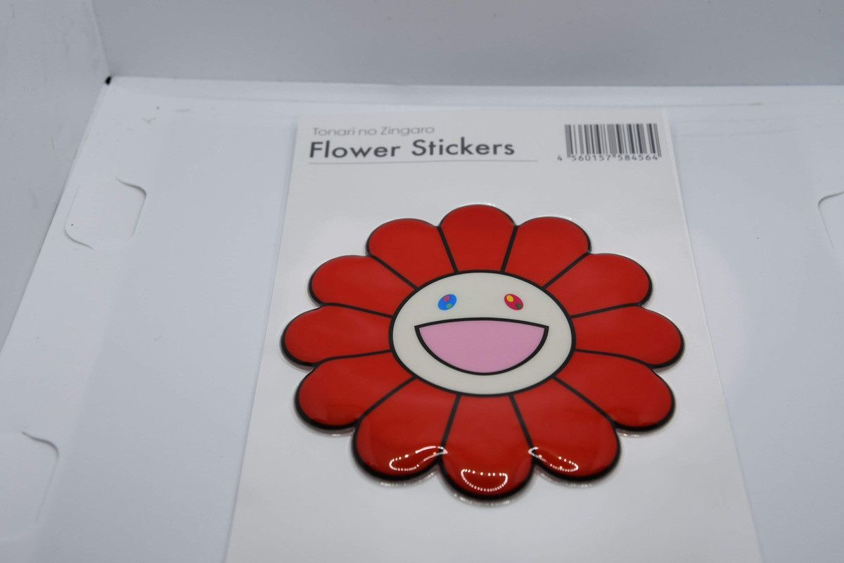 Takashi Murakami Takashi Murakami Bubblingly Sticker Red Ecru Beige Size ONE SIZE - 3 Thumbnail