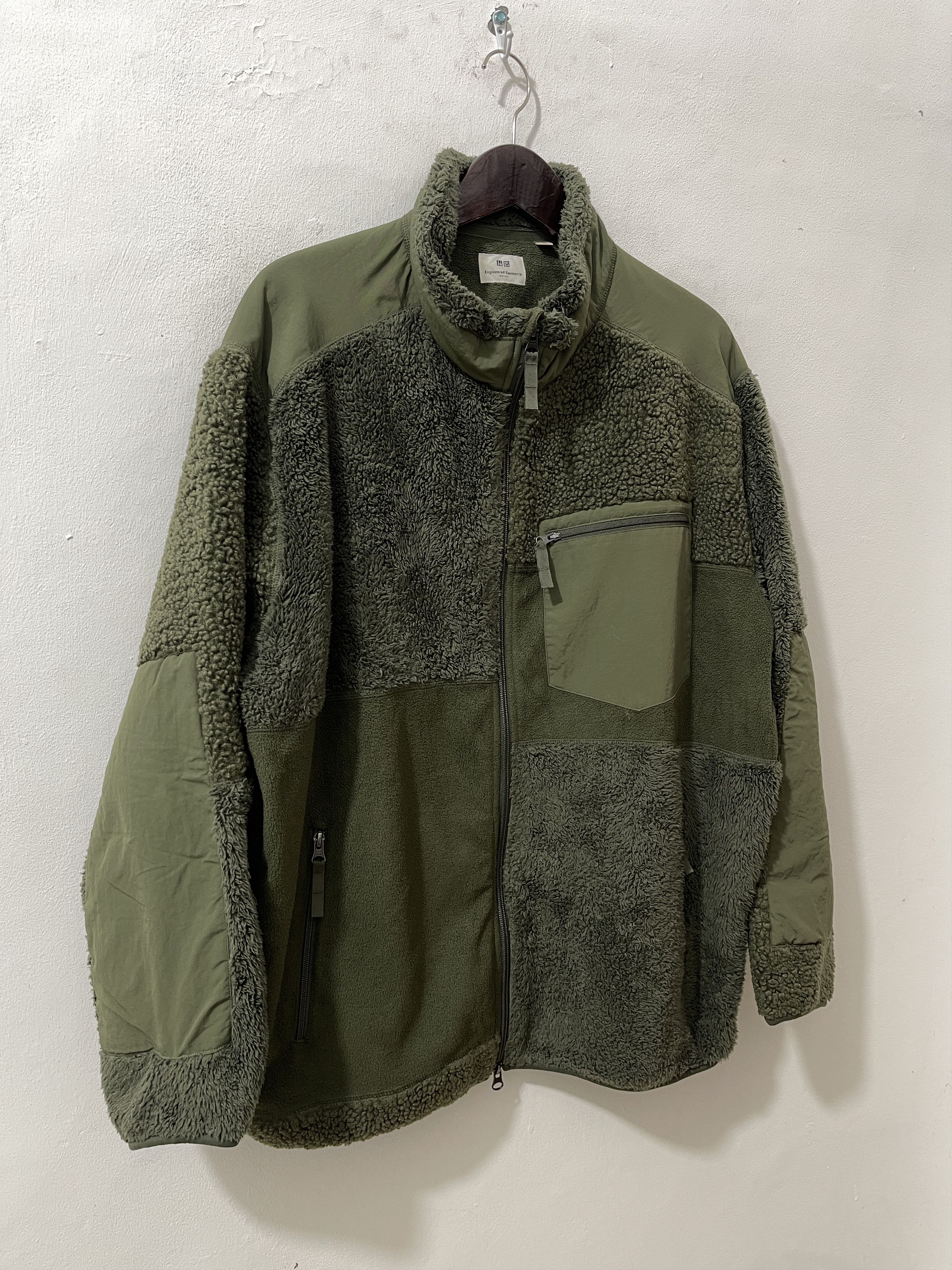 Engineered Garments × Uniqlo Enginereed Garments Uniqlo Rare Check Sherpa Jacket Size US XL / EU 56 / 4 - 3 Thumbnail