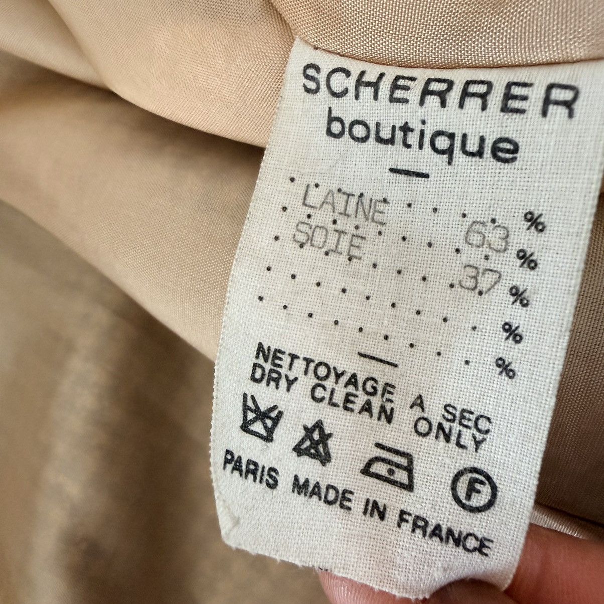 Jean-Louis Scherrer Vtg Jean-Louis Scherrer Paris Safari DB Belted Blazer Wool Size L / US 10 / IT 46 - 12 Thumbnail