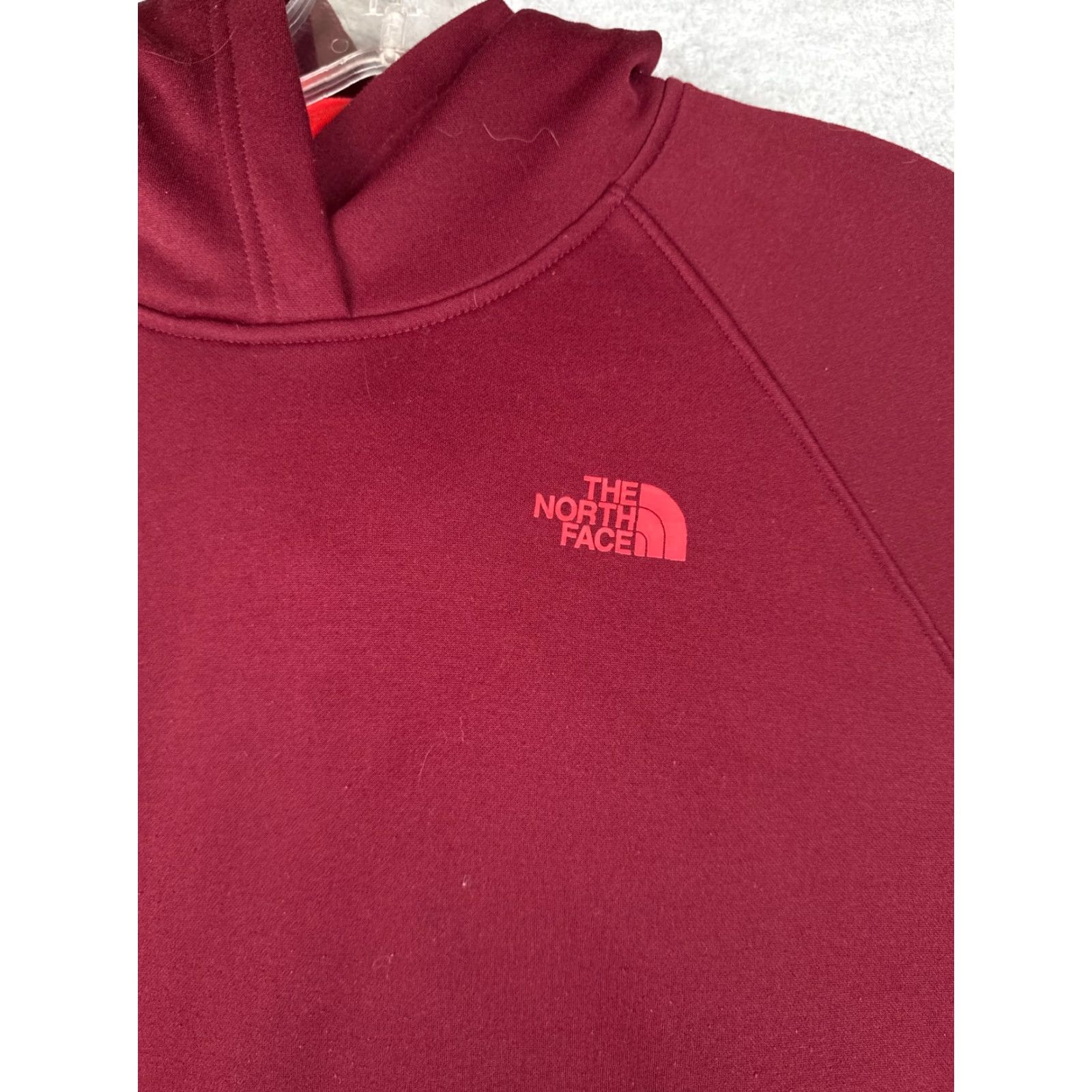 The North Face The North Face Sweater Womens Small Red Pullover Hoodie 100% Polyester Pocket Size S / US 4 / IT 40 - 6 Thumbnail