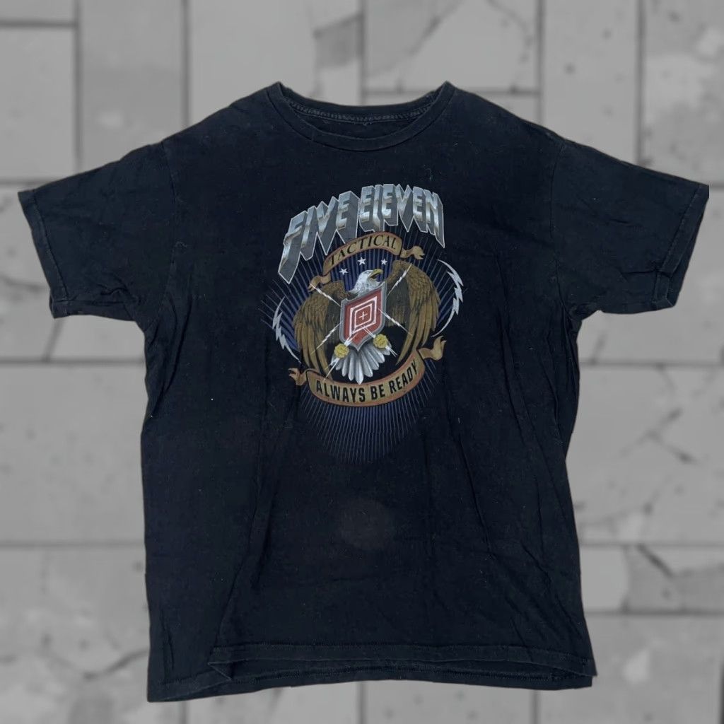 Vintage VINTAGE? (No) 5.11 Tactical Black Graphic T-Shirt Men’s L Size US L / EU 52-54 / 3 - 1 Thumbnail