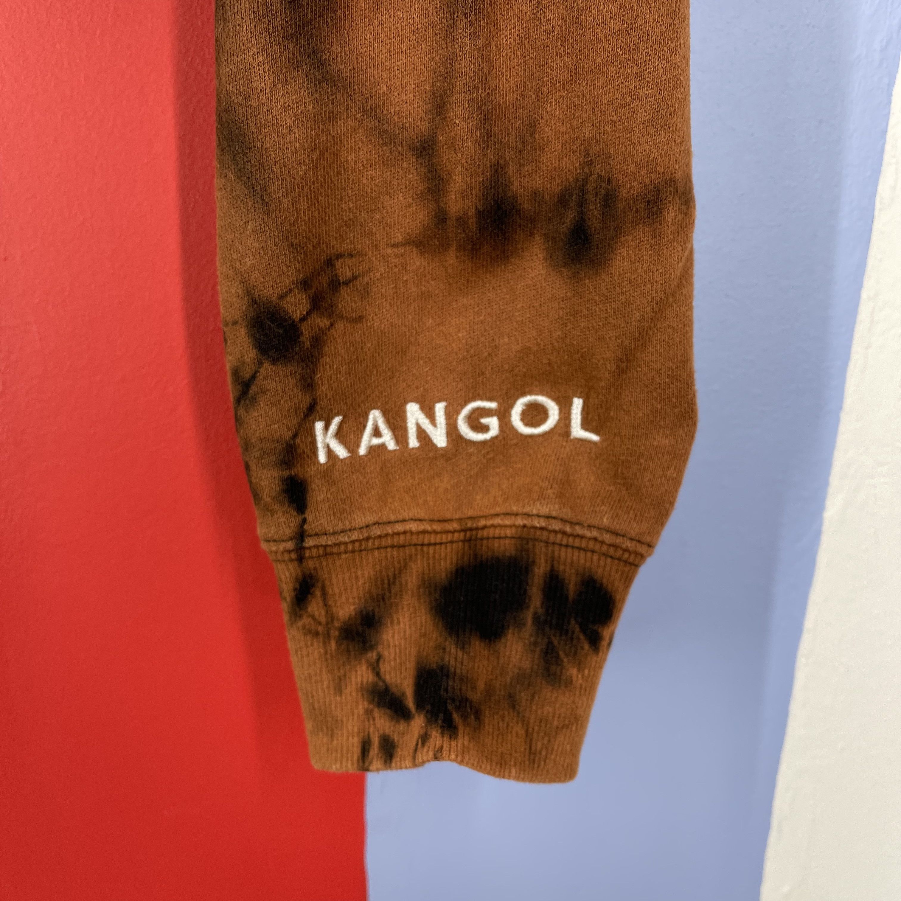 Kangol KANGOL Custom Crop Sweatshirt Acid Wash #1272/AR Size L / US 10 / IT 46 - 6 Thumbnail
