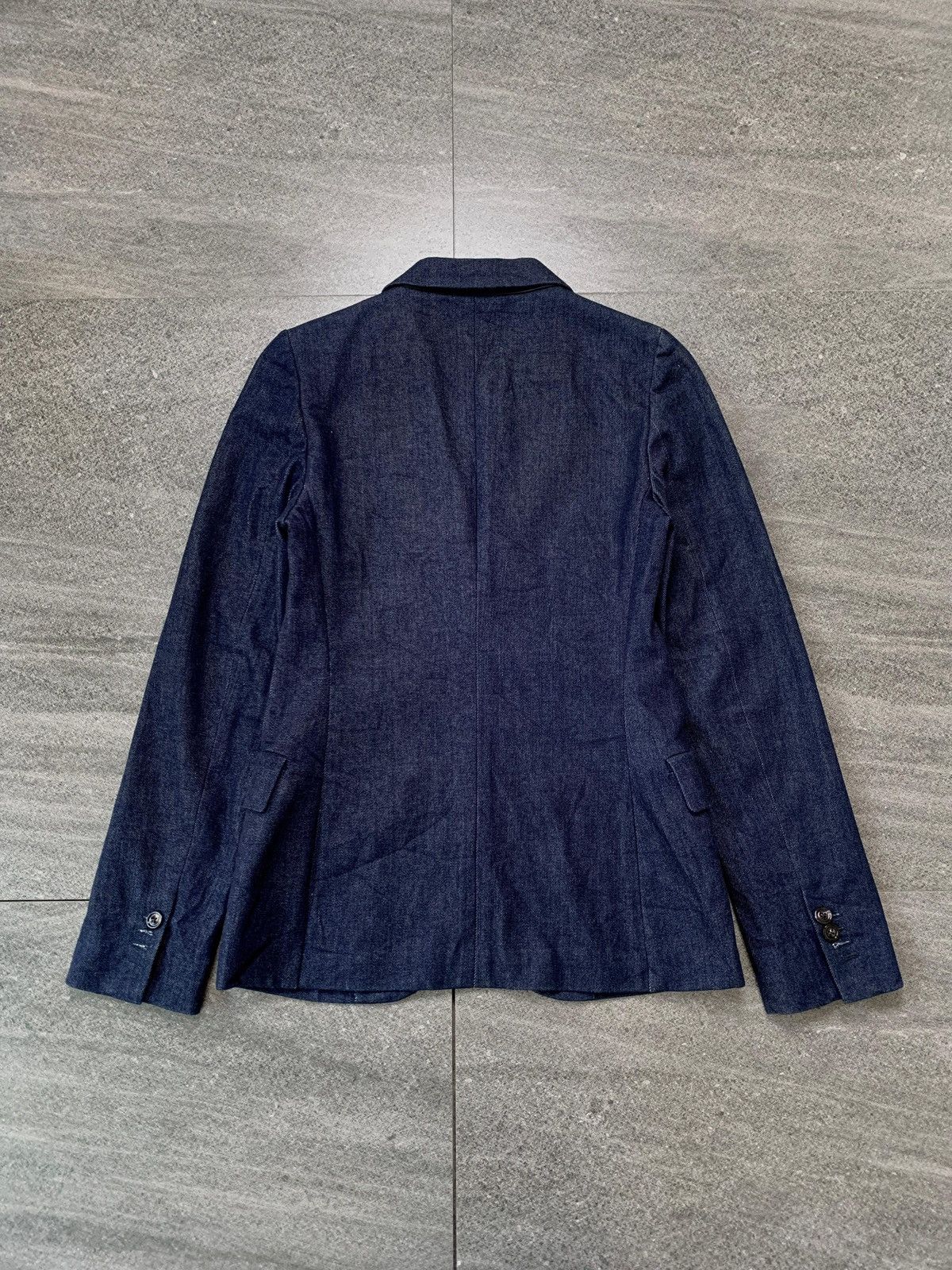 Maison Margiela FREE TAX! Line 4 Indigo Denim Blazer Jacket Size US S / EU 44-46 / 1 - 6 Thumbnail