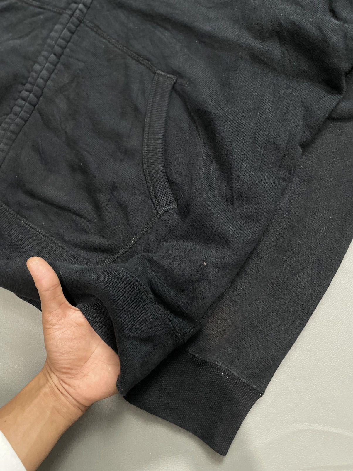 If Six Was Nine Japanese Distressed black Zip Fur Hoodie ifsix gothic style Size US XL / EU 56 / 4 - 3 Thumbnail